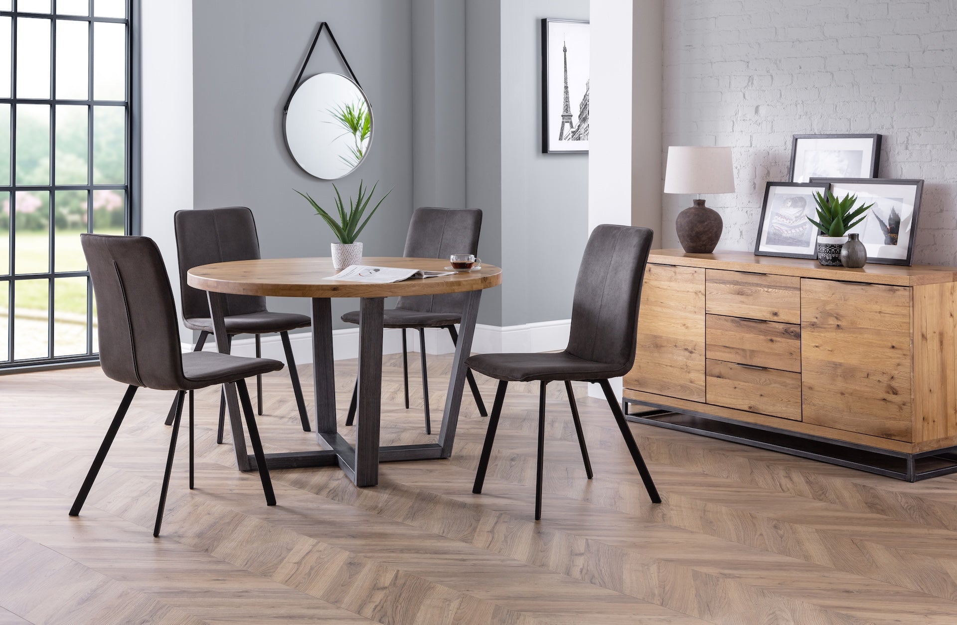 Monroe Dining Chairs (Set Of 2) – Julian Bowen, view 8