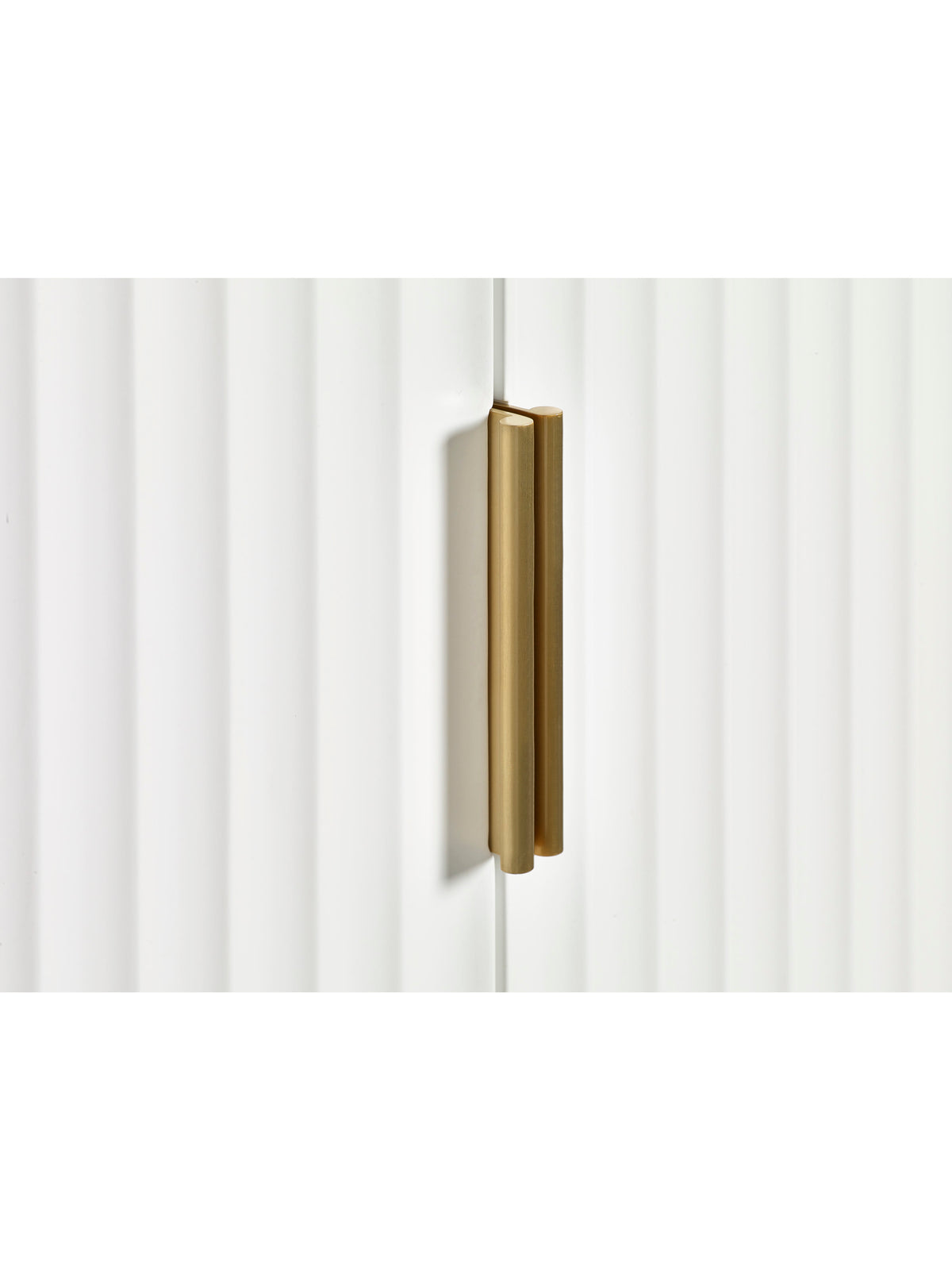 Murano 2 Door 1 Drawer Wardrobe - Matt White