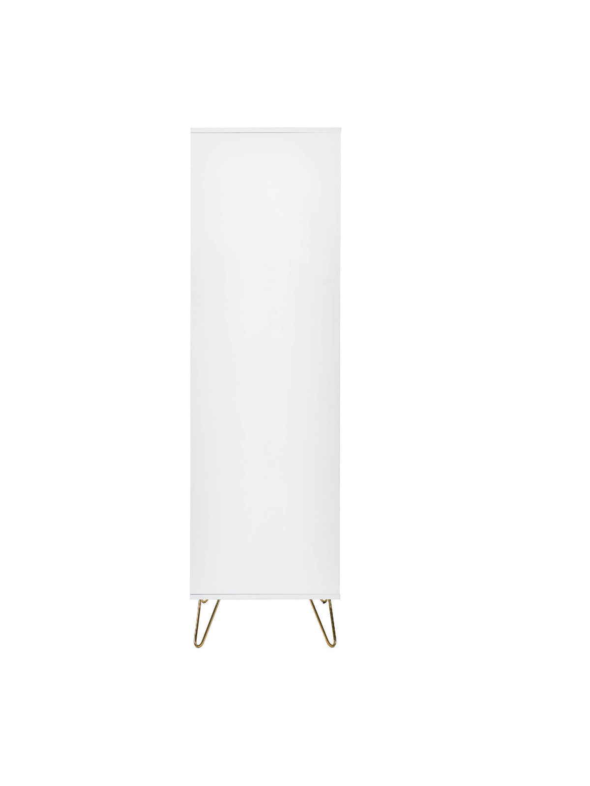 Murano 2 Door 1 Drawer Wardrobe - Matt White
