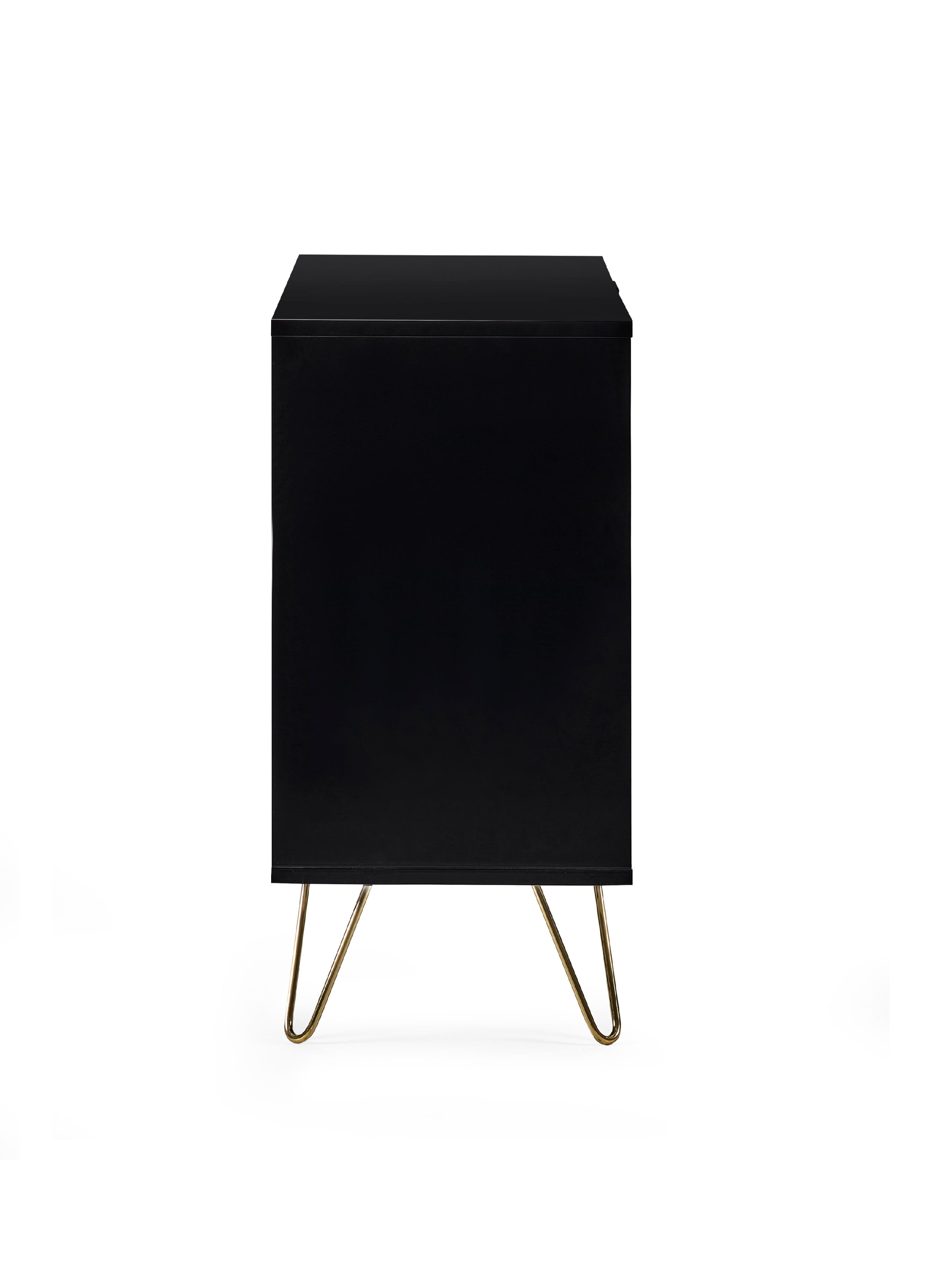 Murano Large Sideboard – Matt Black