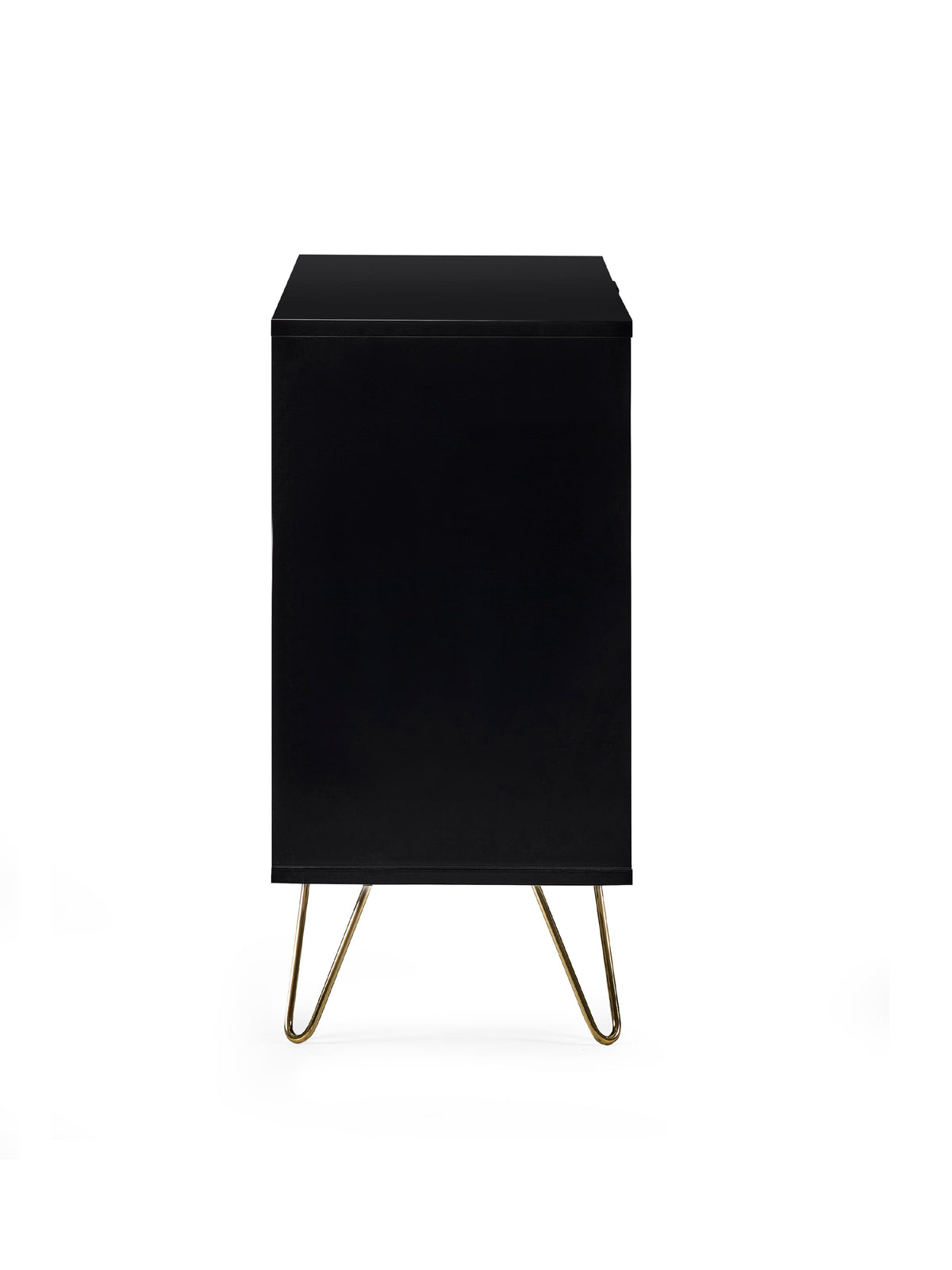 Murano Large Sideboard – Matt Black