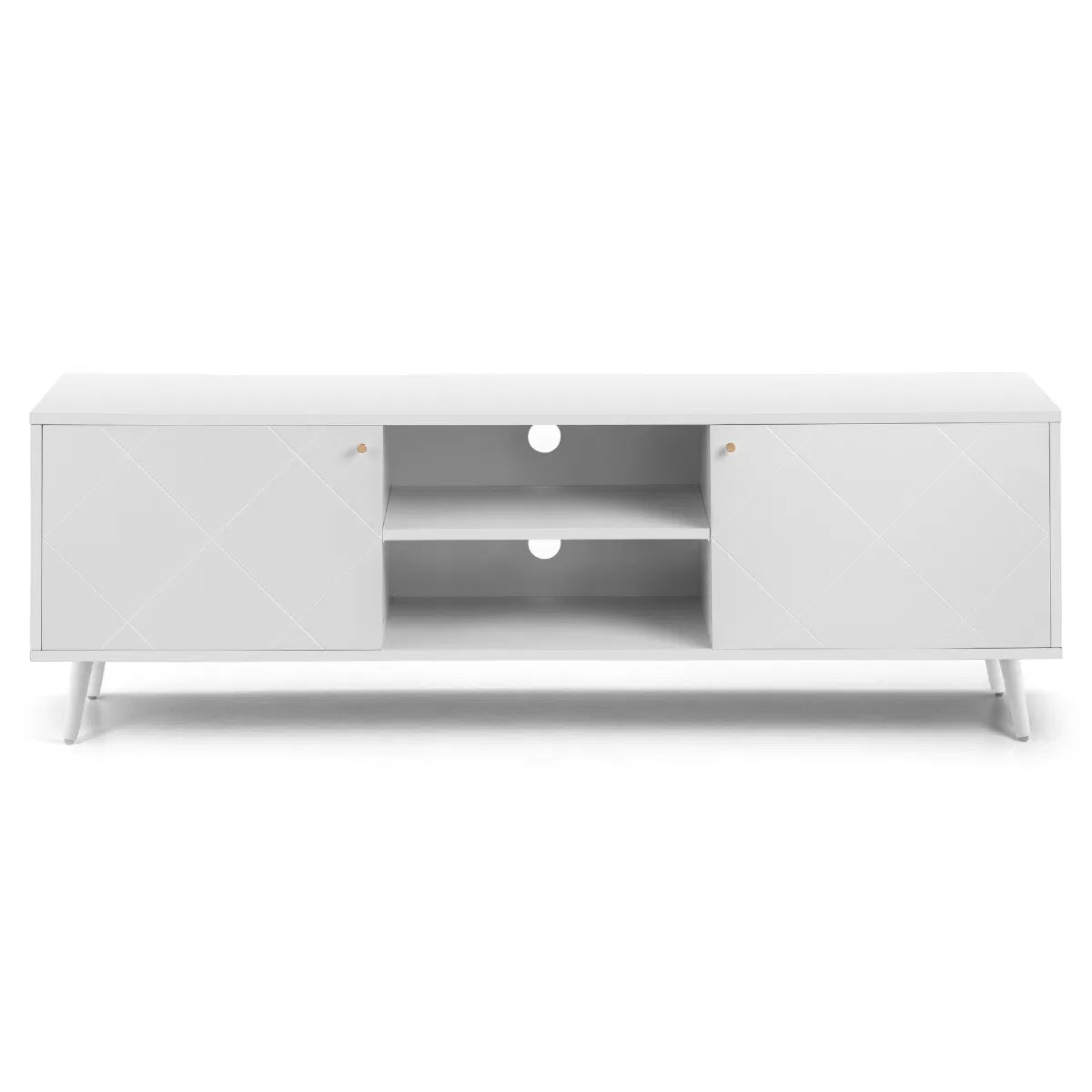 Moritz Tv Unit - White – Julian Bowen, view 4