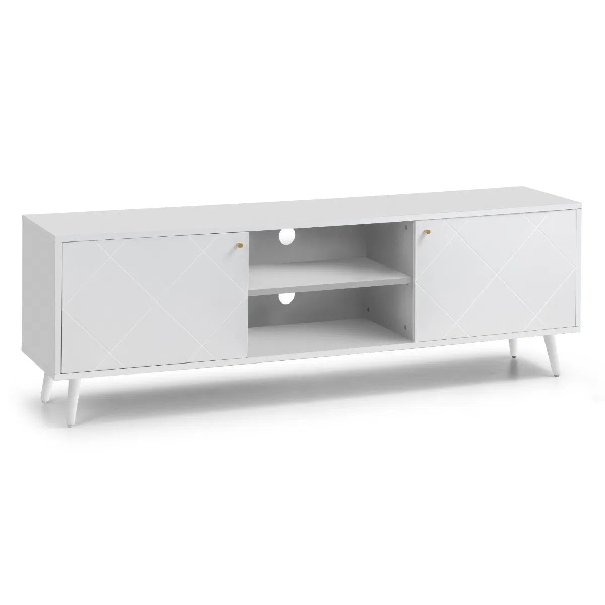 Moritz Tv Unit - White – Julian Bowen, view 8