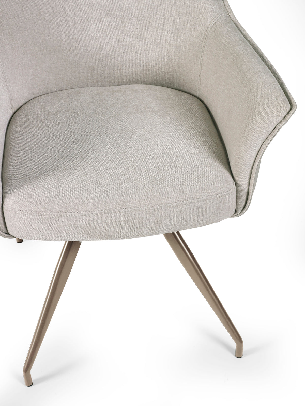 Noah Ivory Fabric Dining Chair