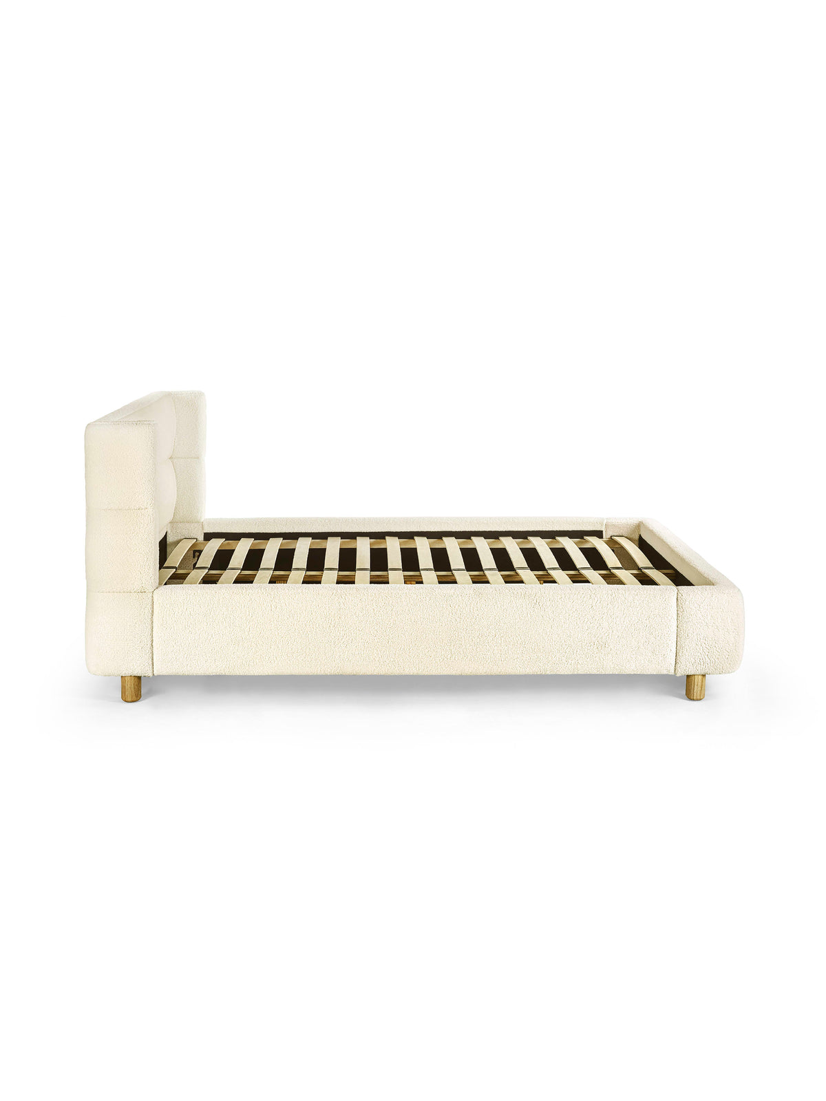 Oberon Boucle Bed Frame