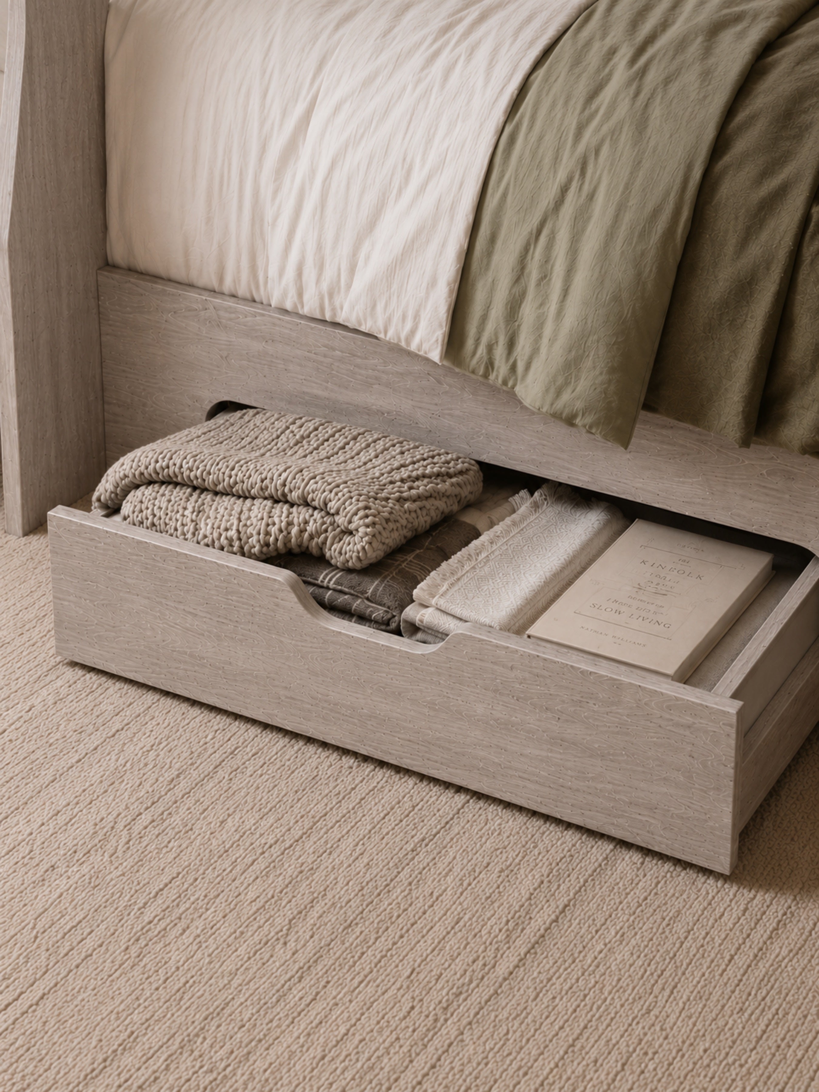 Orion Triple Sleeper Bunk Bed – Grey Oak Effect
