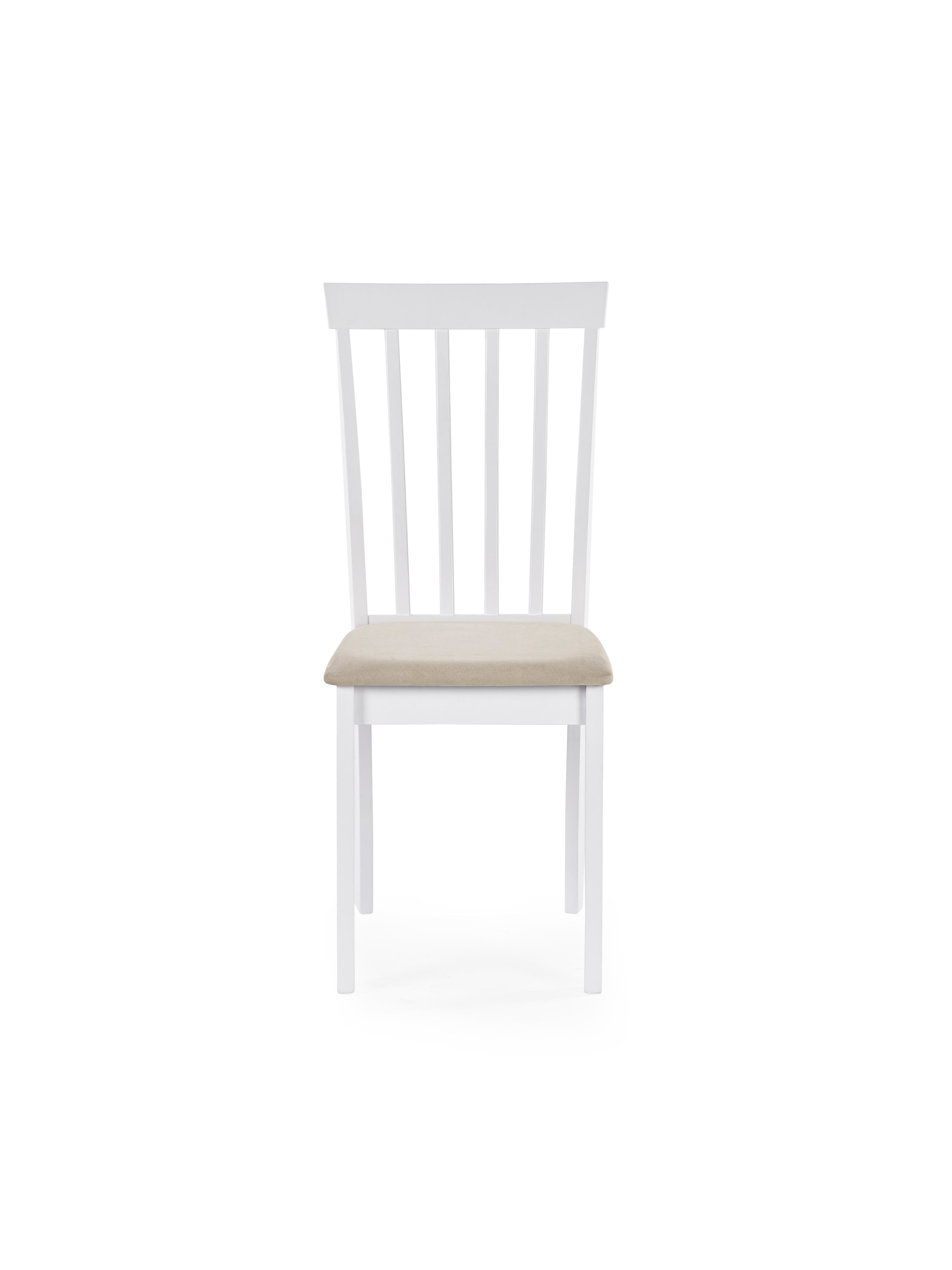 Orwell White Round Table with 4 Chairs Dining Set