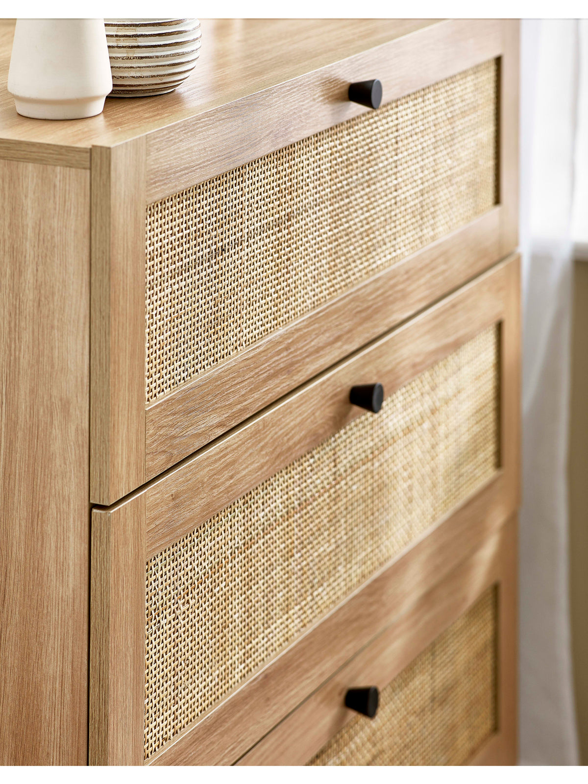 Padstow 3 Drawer Chest - Oak
