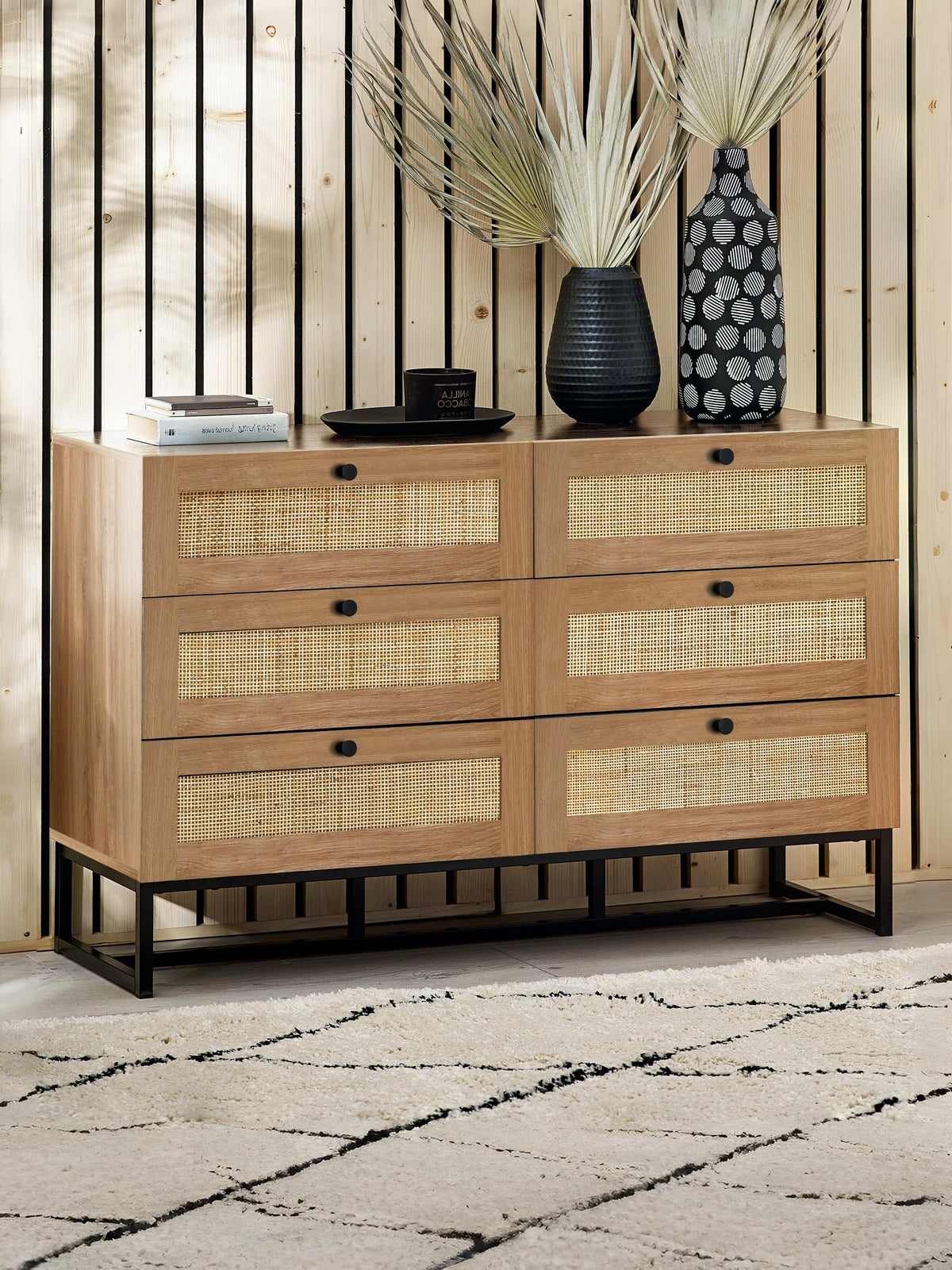 Padstow 6 Drawer Chest - Oak