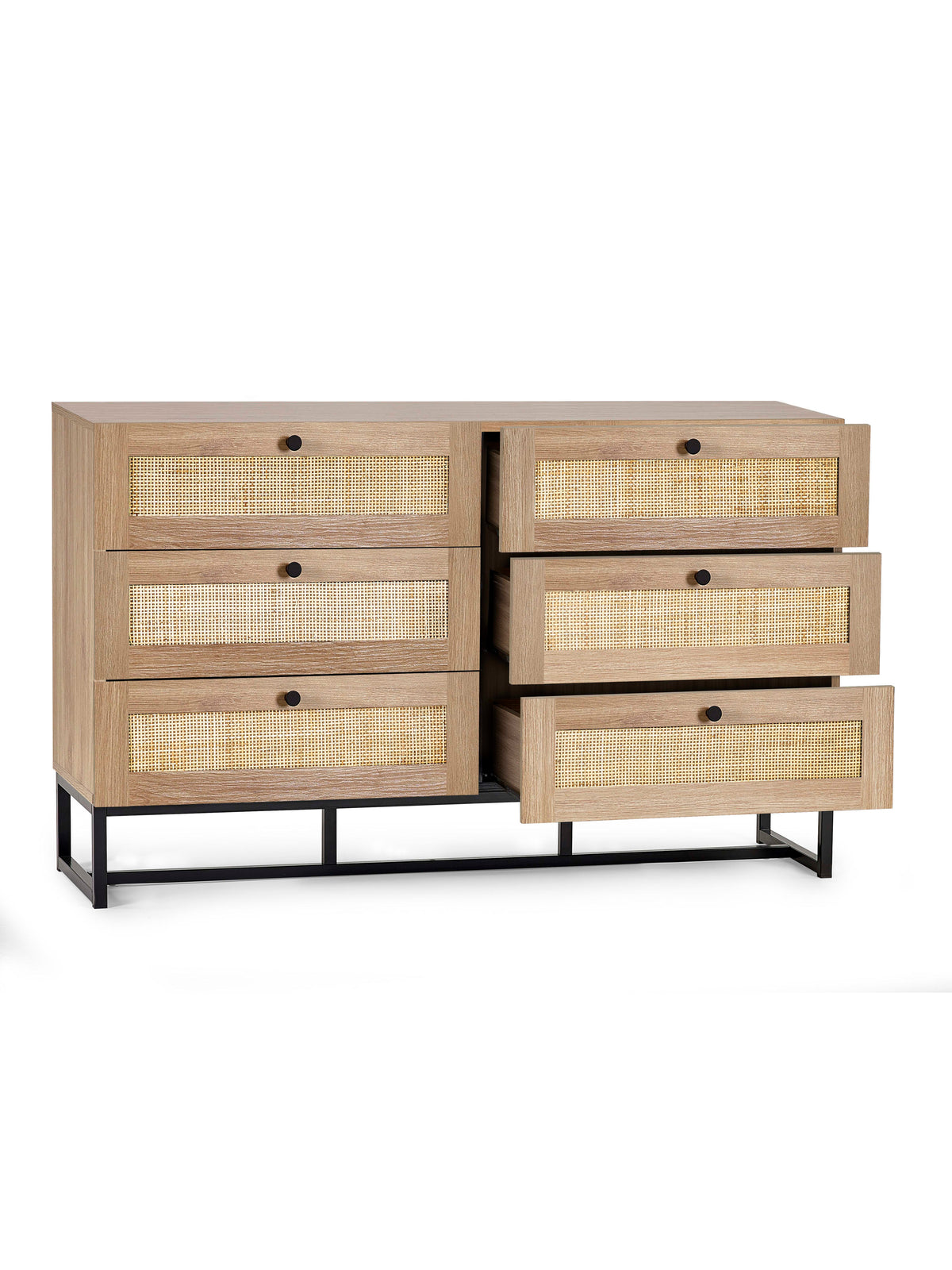 Padstow 6 Drawer Chest - Oak