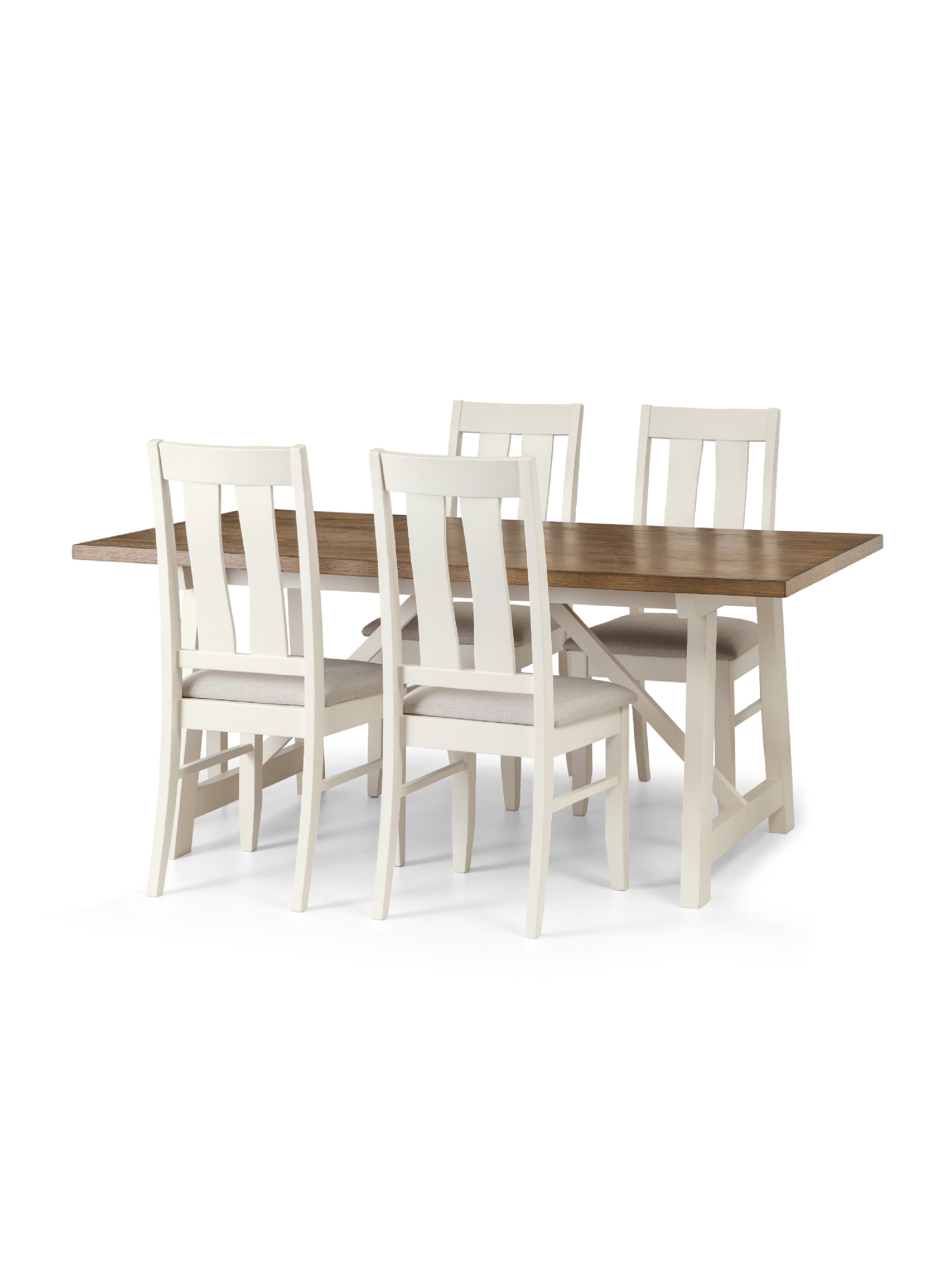 Pembroke Dining Chairs - Ivory (Set Of 2)