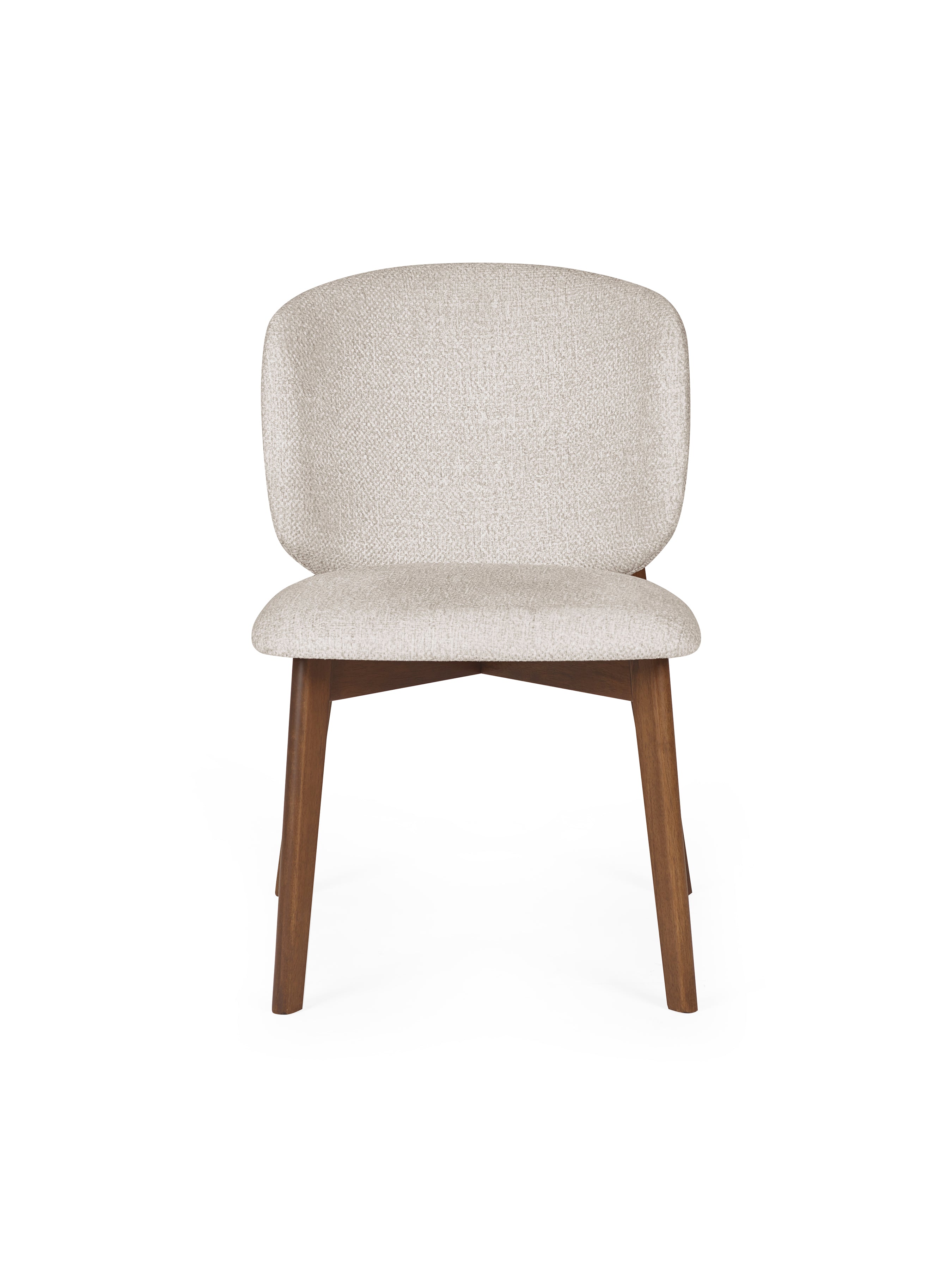 Portland Upholstered Dining Chair (Set of 2) – Cream Chenille