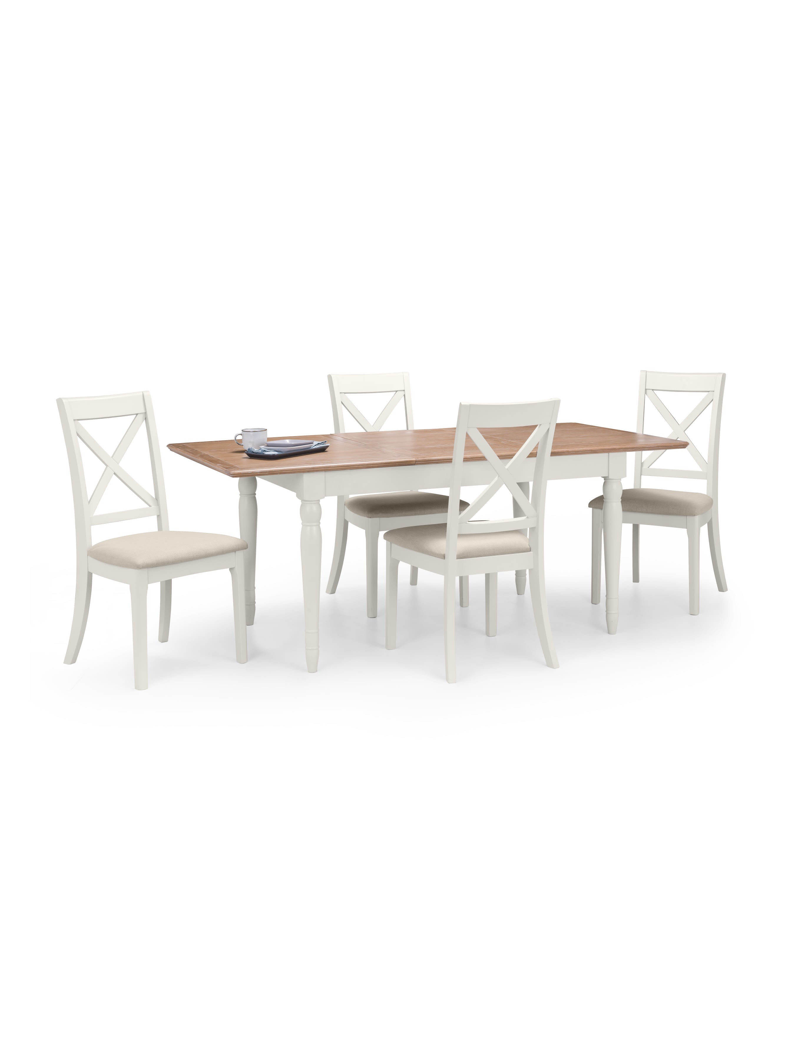 Provence Dining Chairs - Grey (Set Of 2)