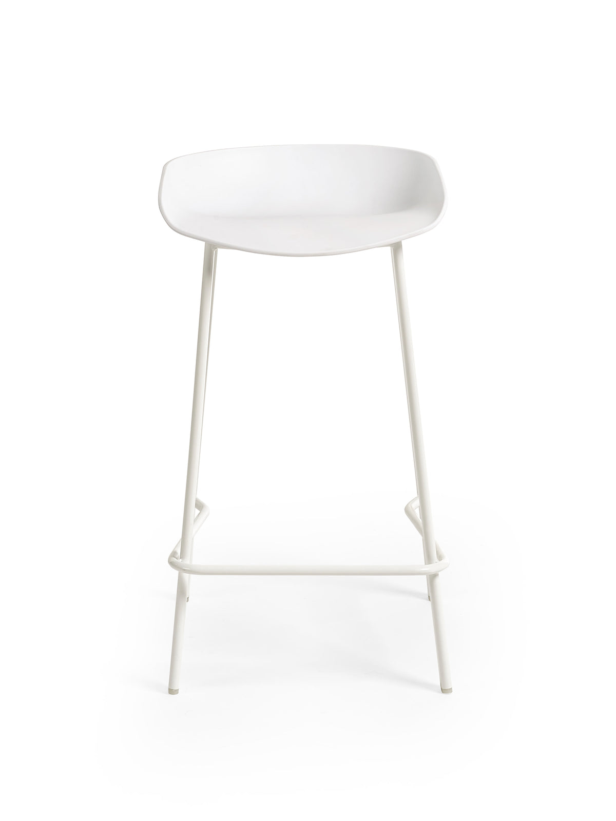 Renzo Bar Stool White (Set Of 2)