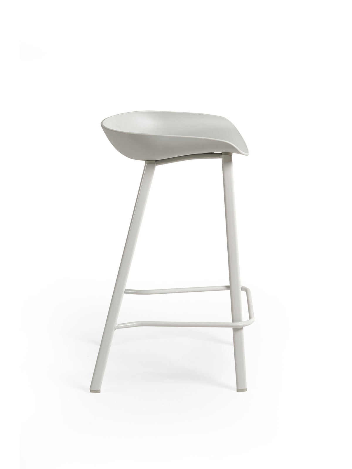 Renzo Bar Stool Grey (Set Of 2)