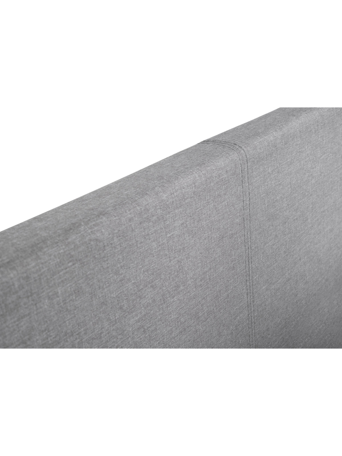 Rialto Lift-Up Storage Bed In Linen Fabric - Light Grey