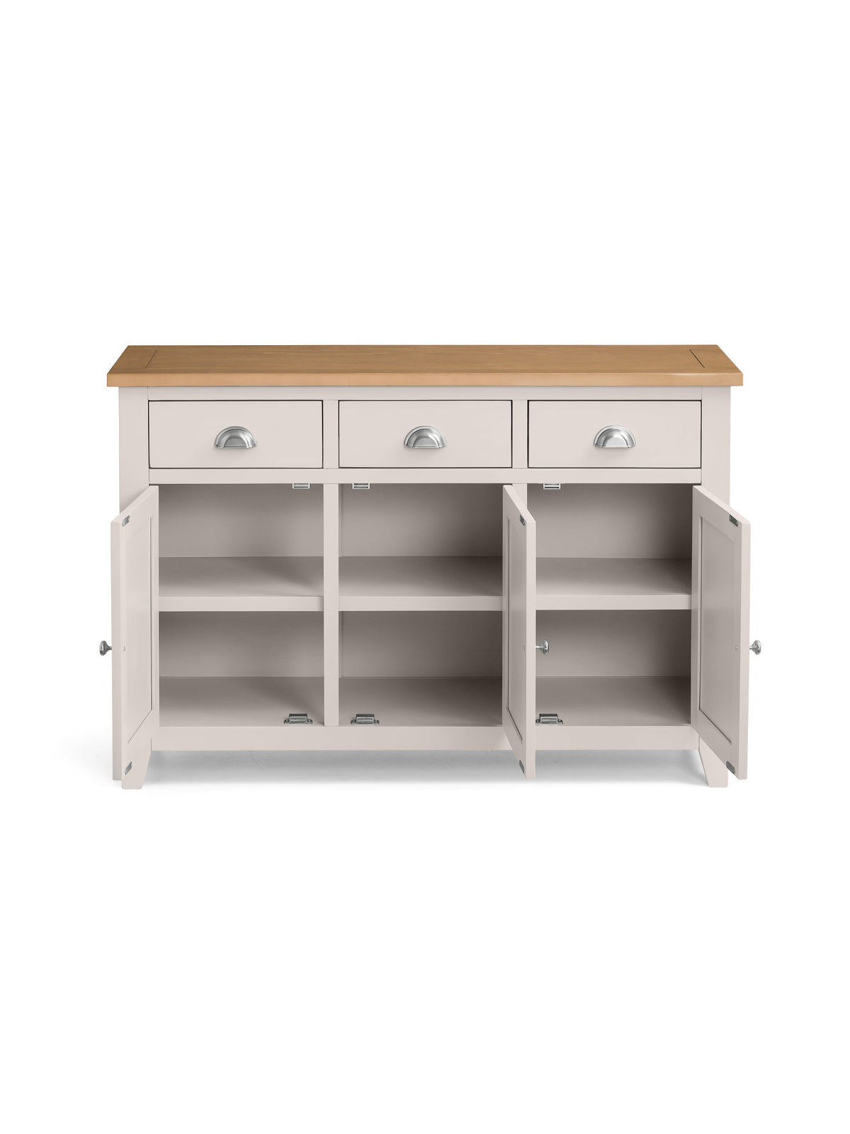Richmond Sideboard - Elephant Grey/Pale Oak