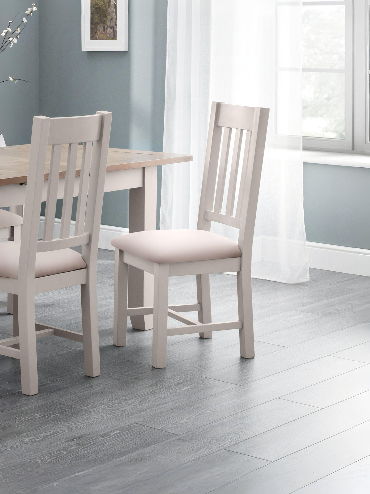 Richmond Dining Chairs - Grey (Set Of 2)