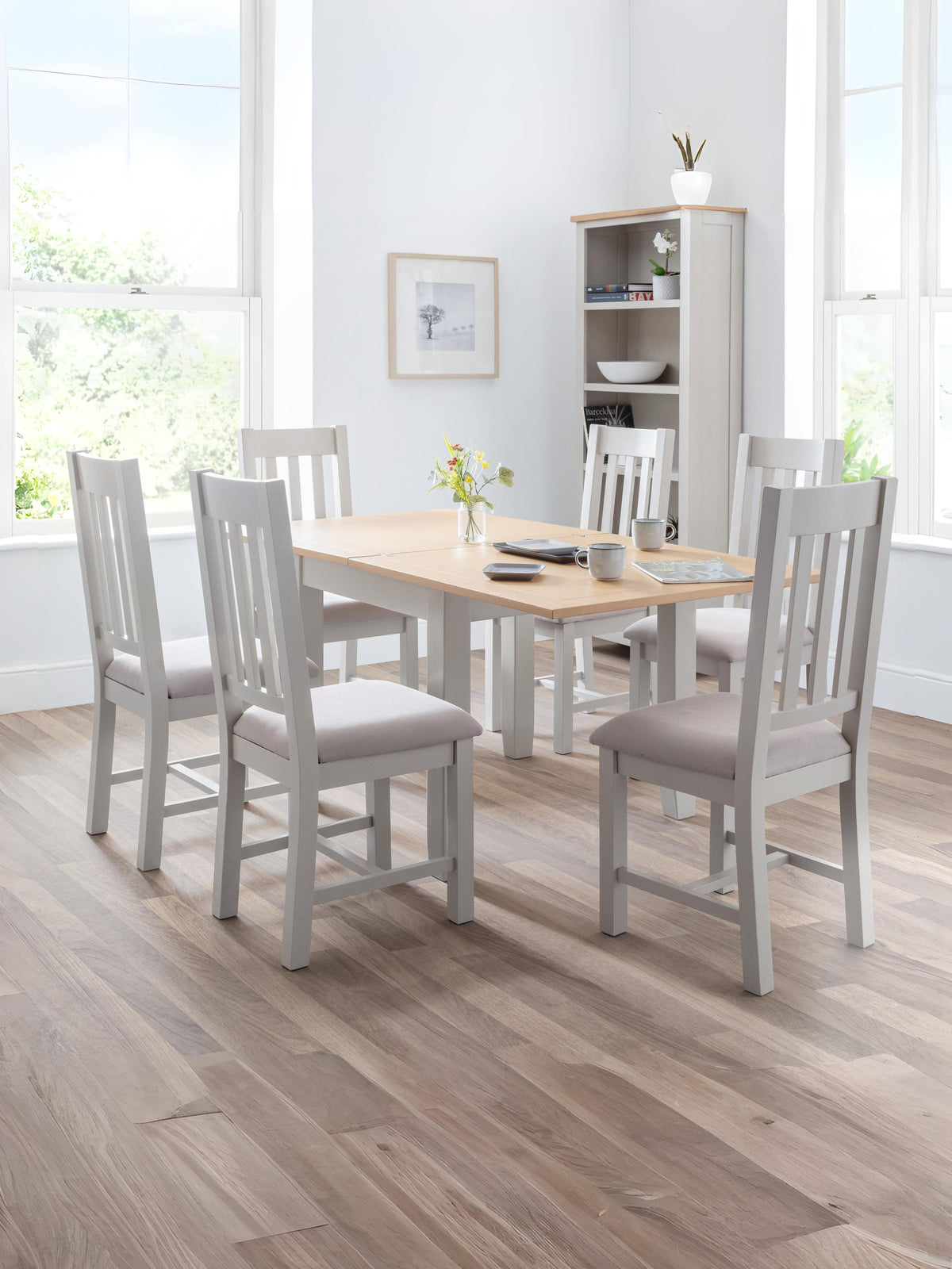 Richmond Dining Chairs - Grey (Set Of 2)