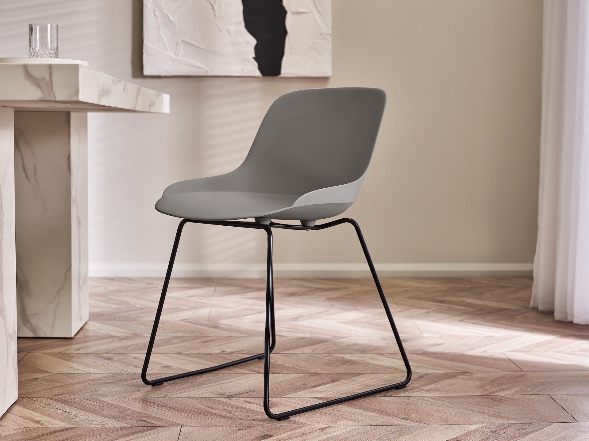 Rocco Chairs - Light Grey (Set Of 2) – Julian Bowen, view 2
