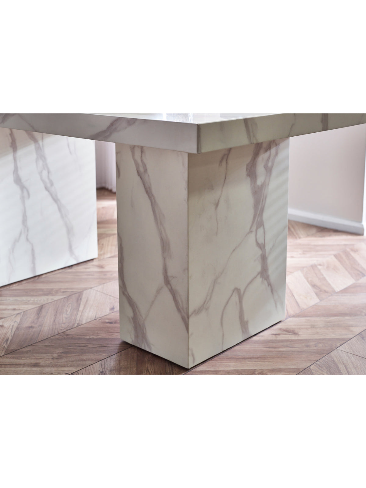 Rome Dining Table - White