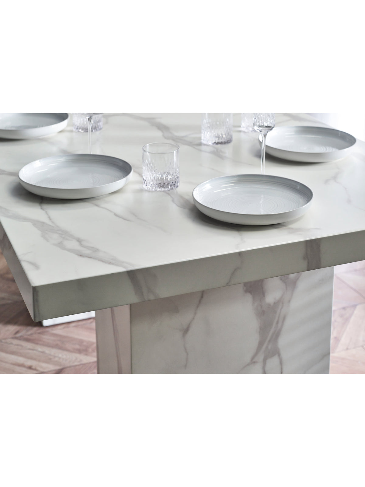 Rome Dining Table - White