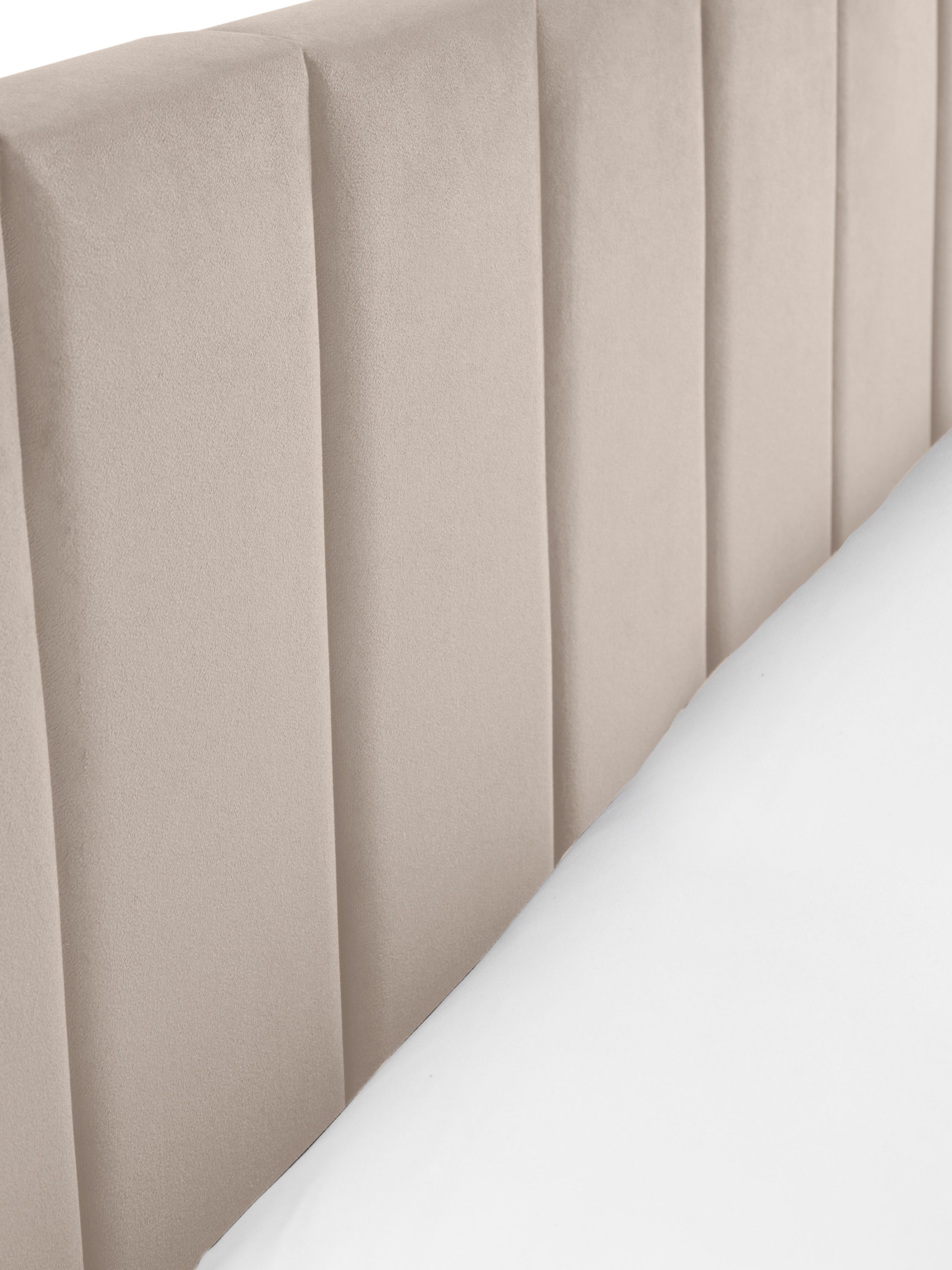 Rosa Bed Frame - Cream Velvet – Julian Bowen, view 8