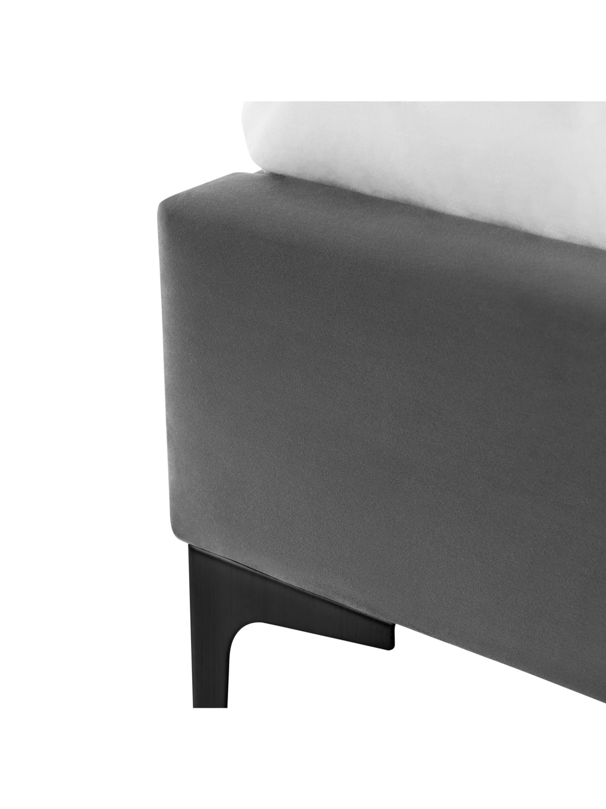 Sanderson Diamond Quilted Velvet Bed