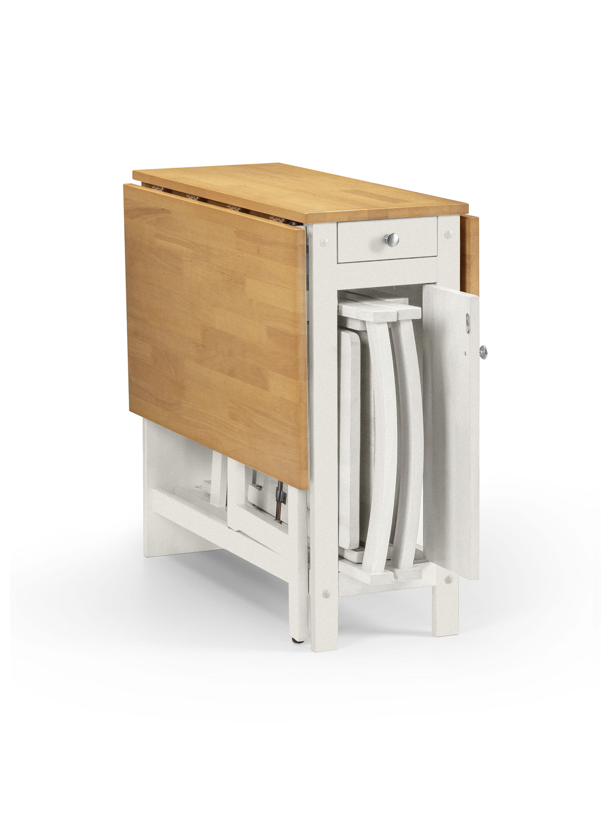 Savoy Dining Set - White/Natural