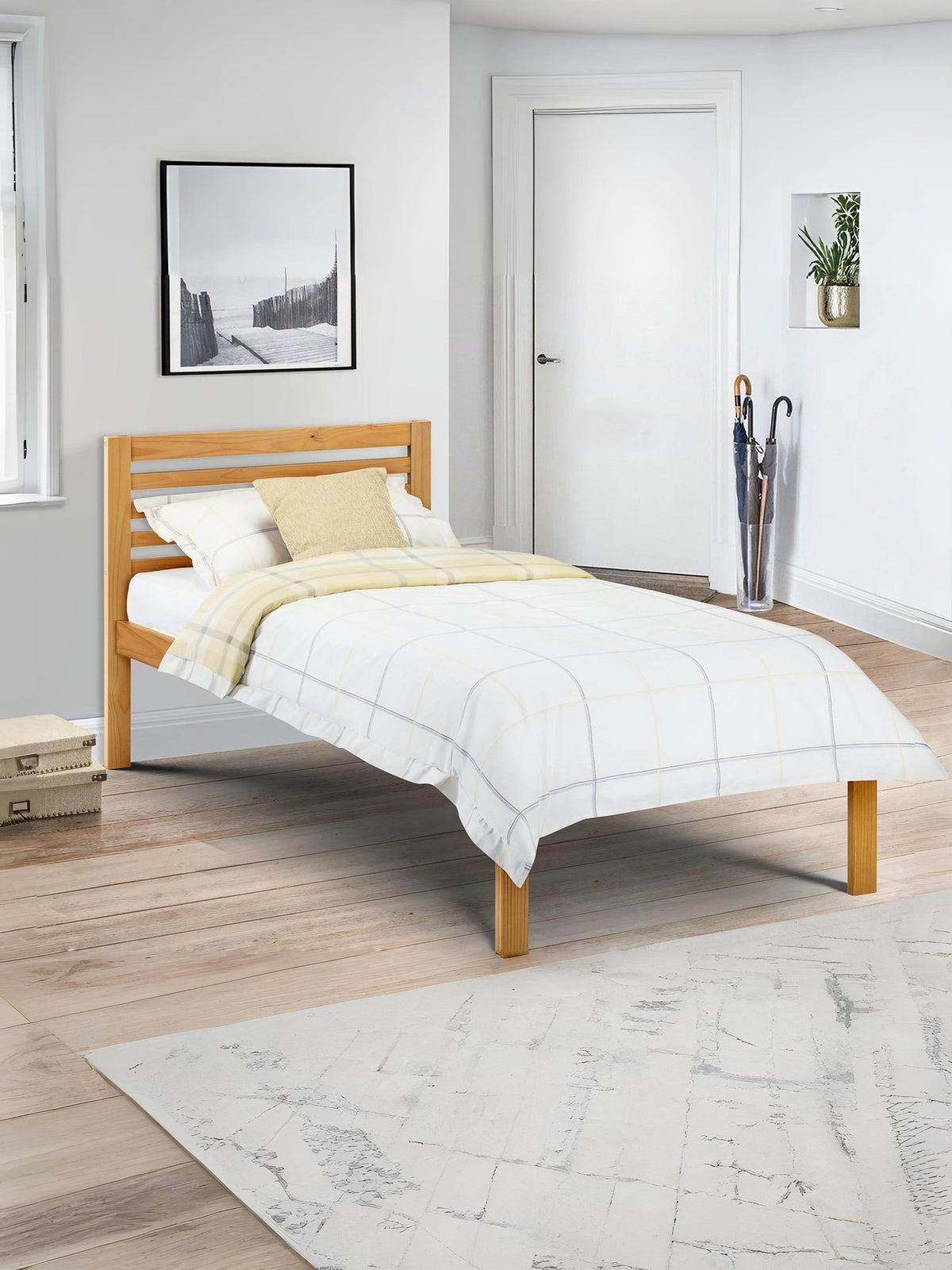 Slocum Bed - Antique Pine