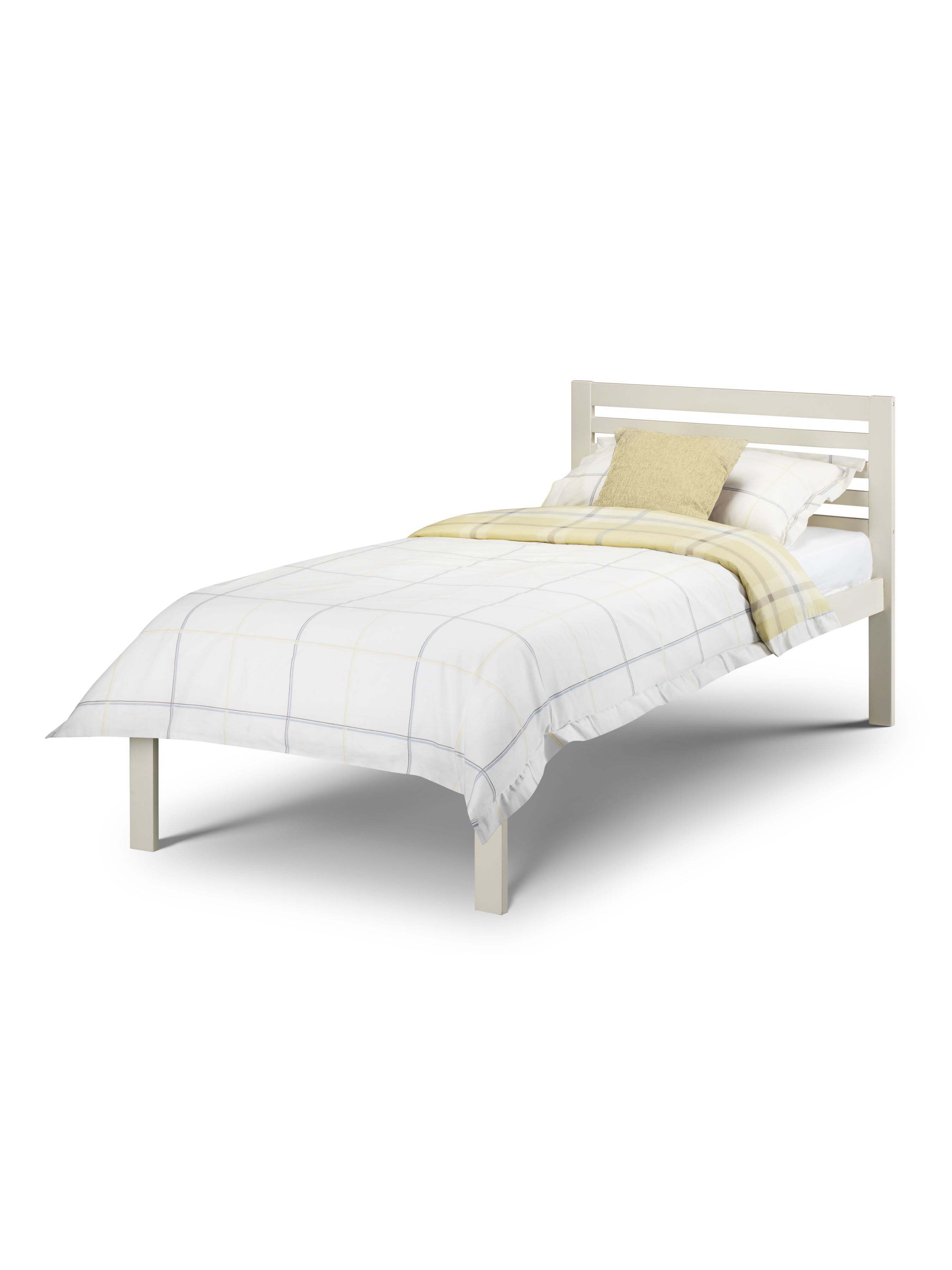 Slocum White Bed – Stone White