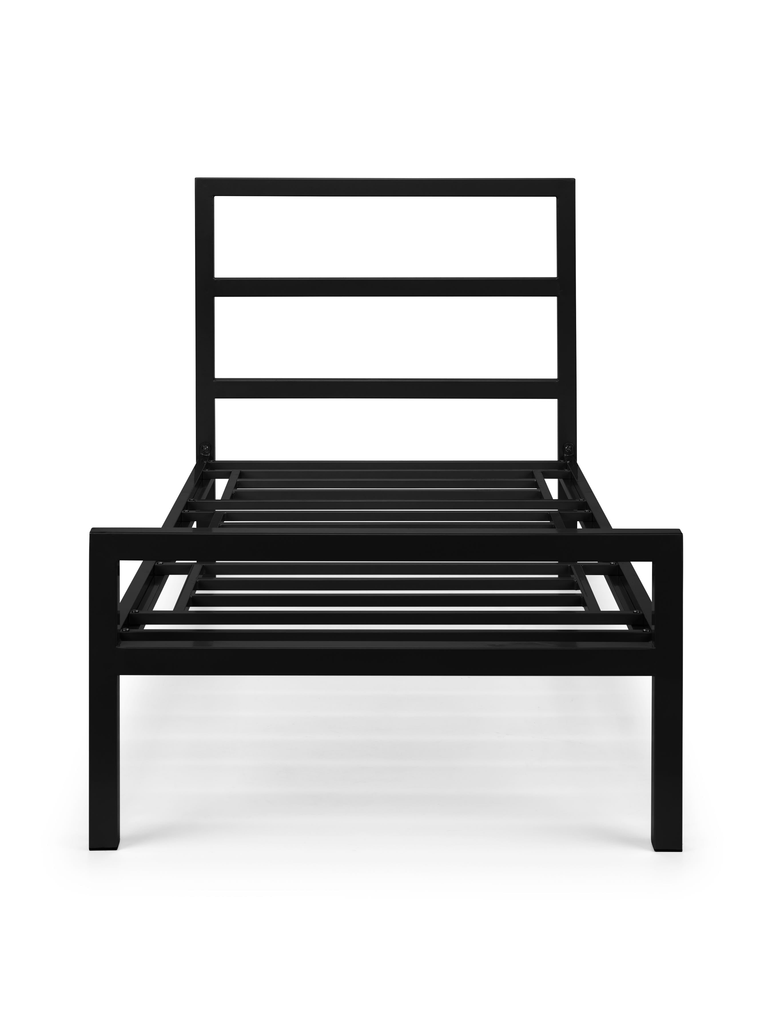 Soto Black Metal Bed