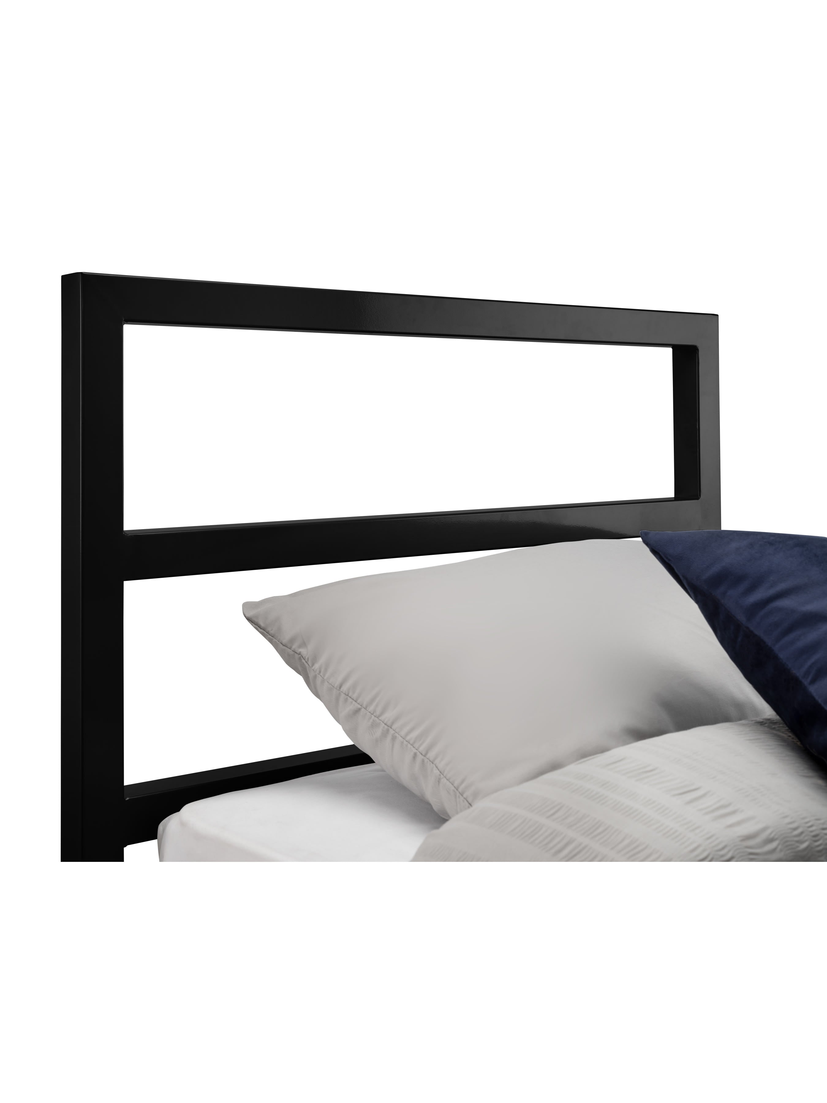 Soto Black Metal Bed