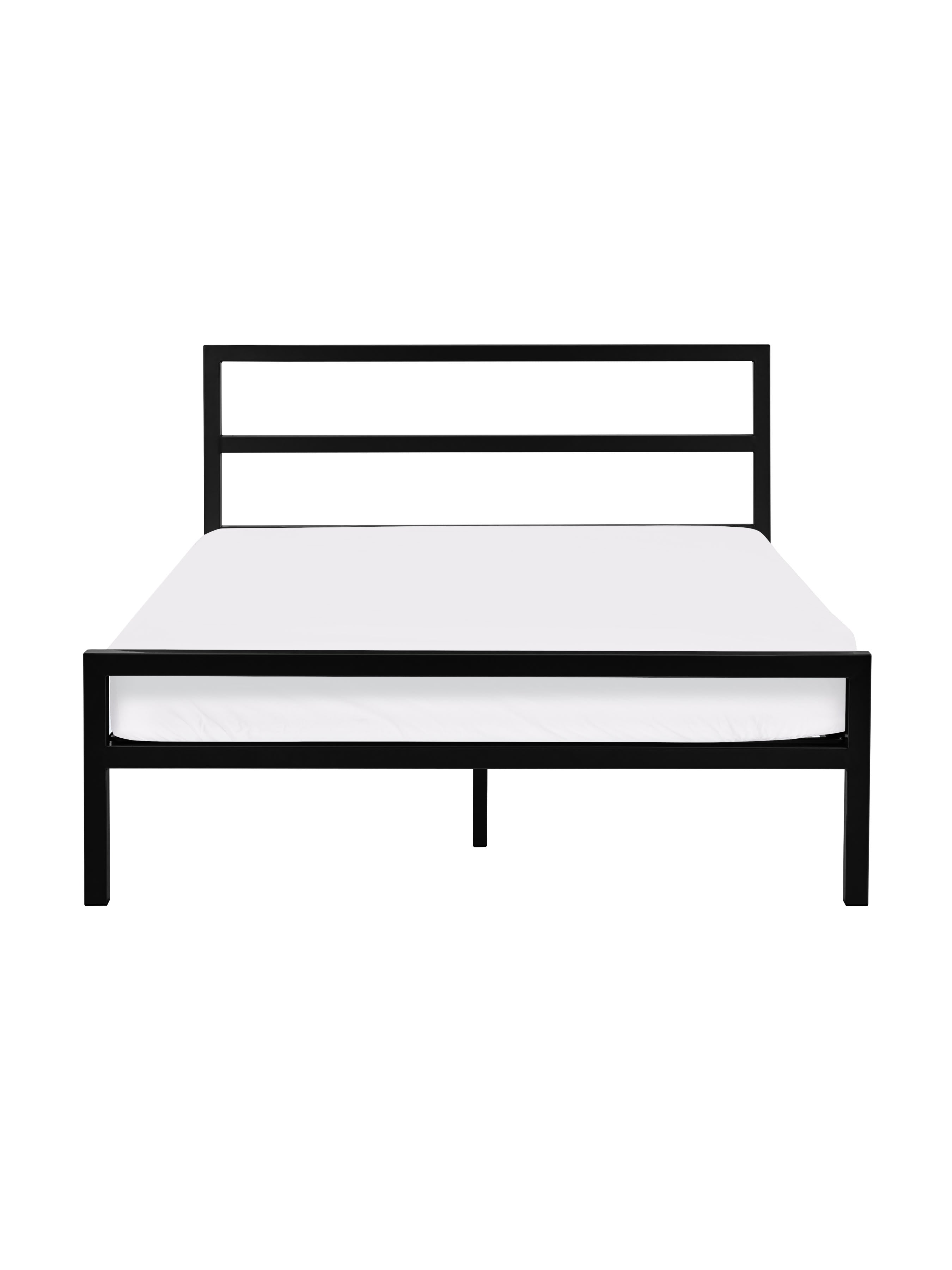 Soto Black Metal Bed