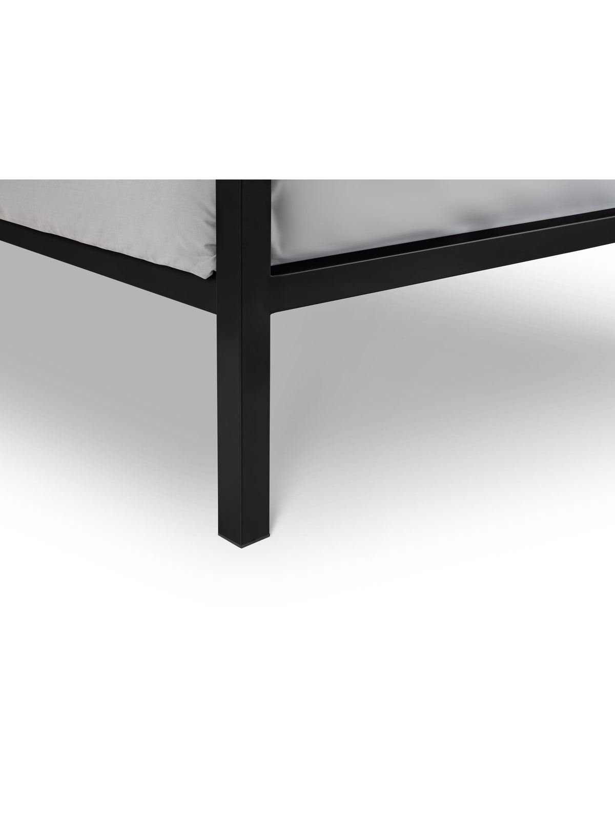 Soto Black Metal Bed