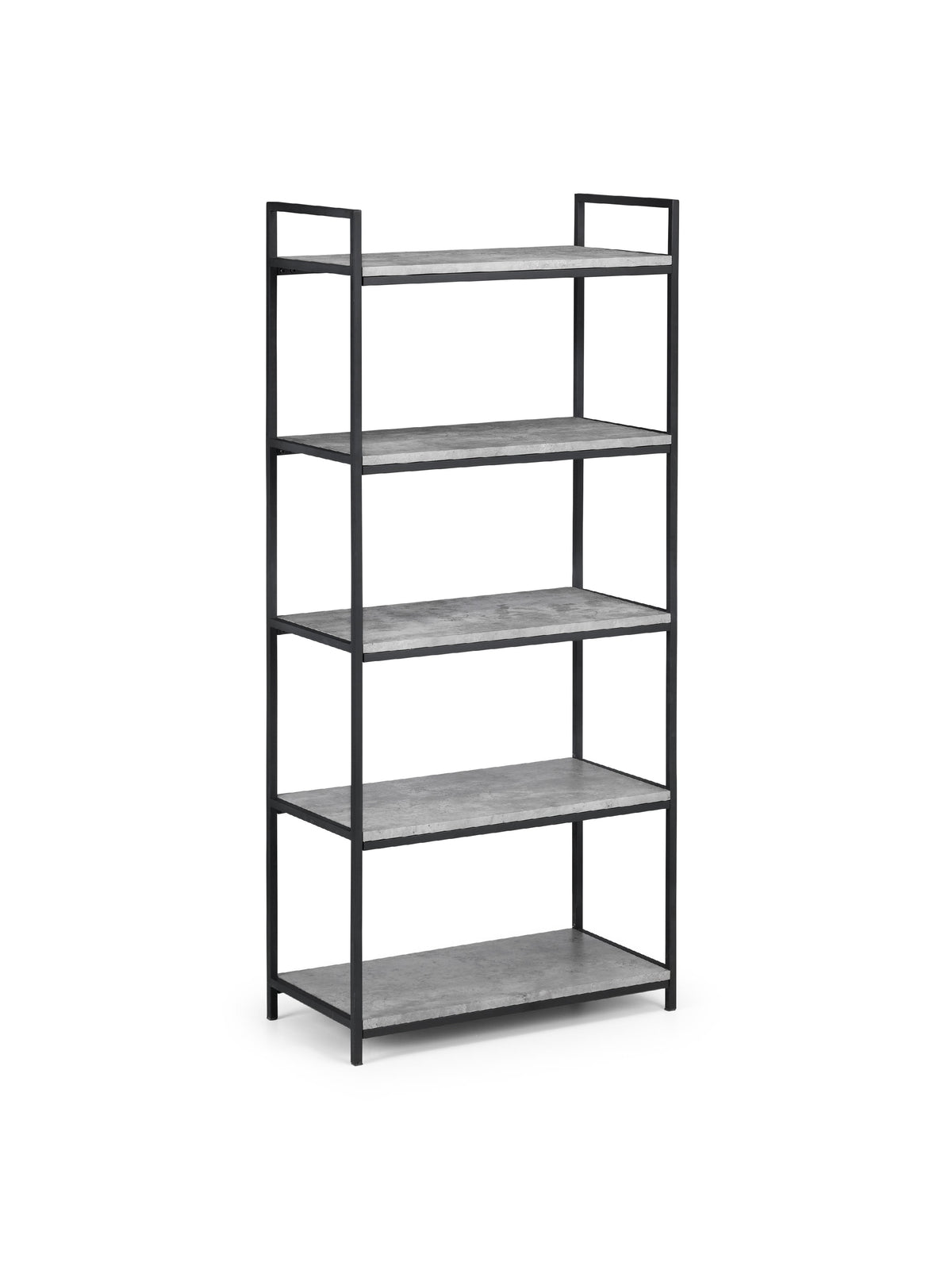 Staten Tall Concrete Bookcase