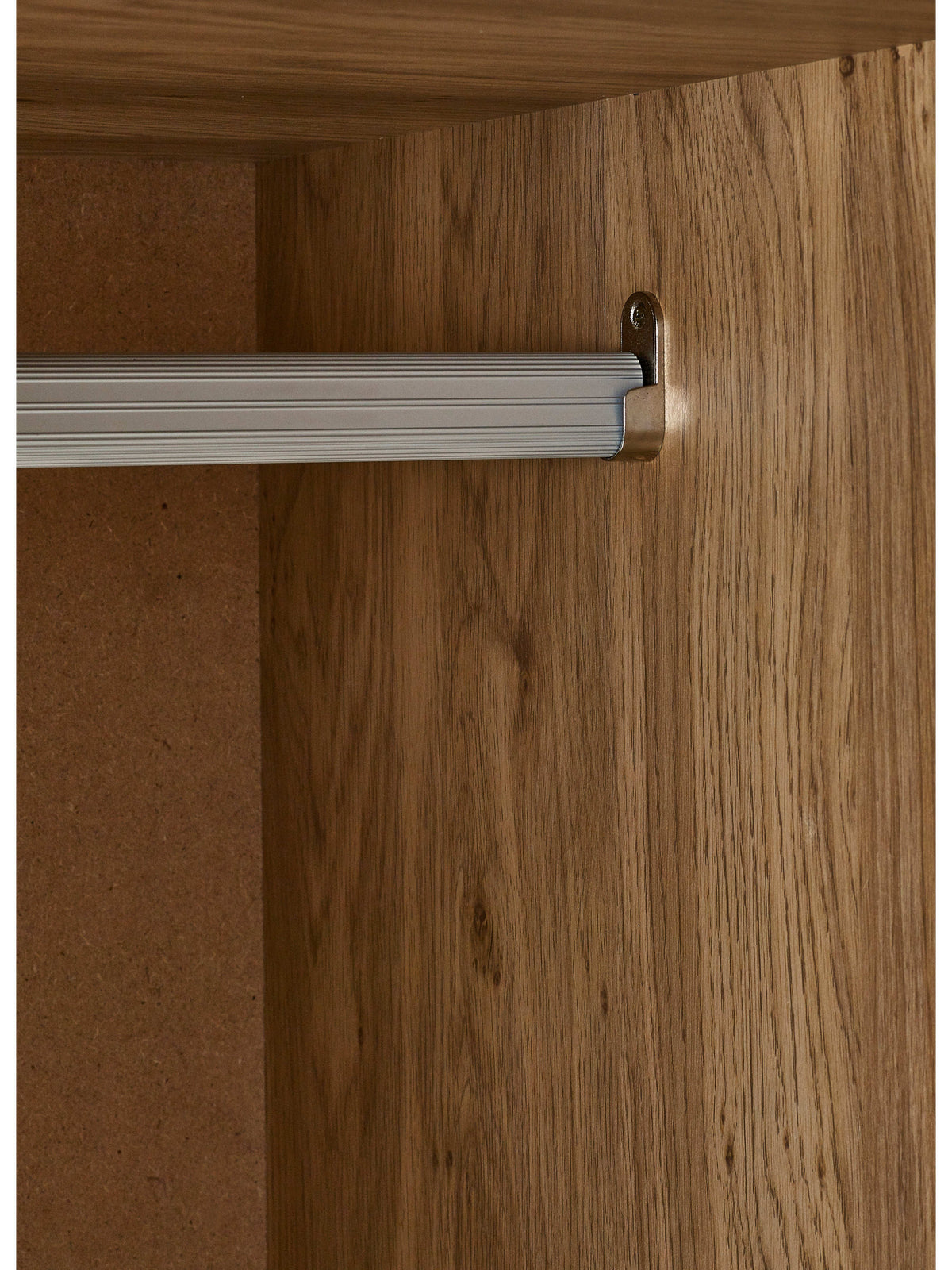 Sydney 2 Door Wardrobe - Rattan Effect