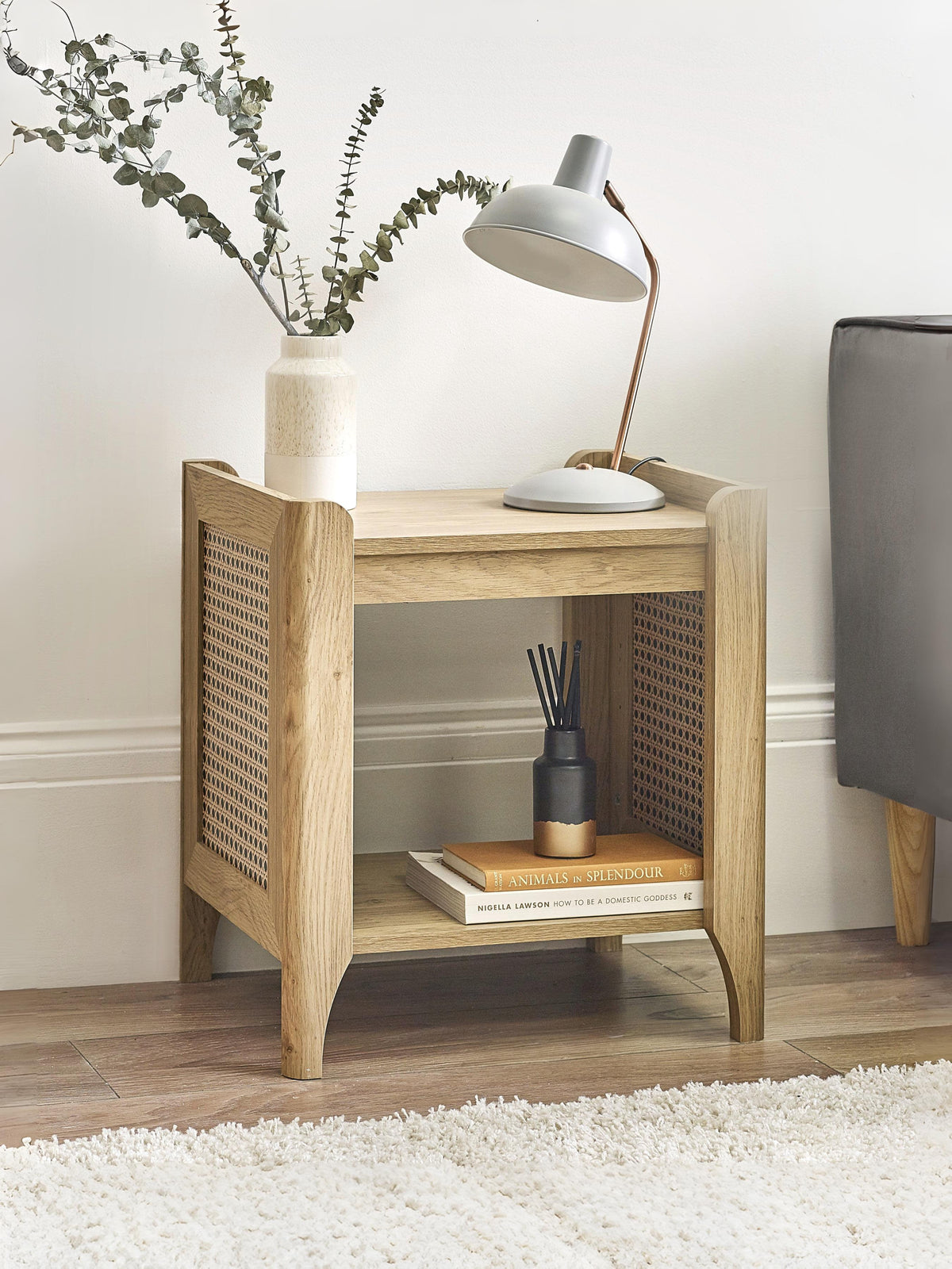 Sydney Lamp Table With Removable Shelf