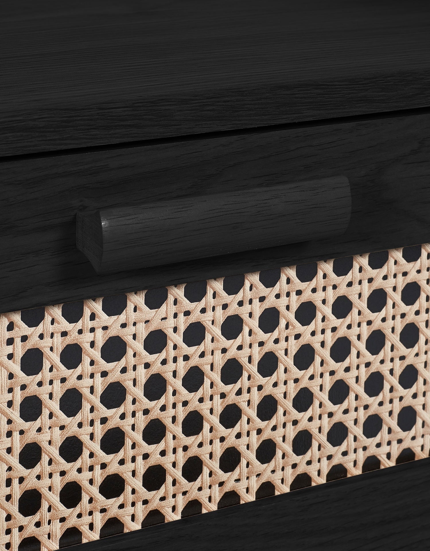 Sydney 2 Drawer Bedside - Black Ash – Julian Bowen, view 6