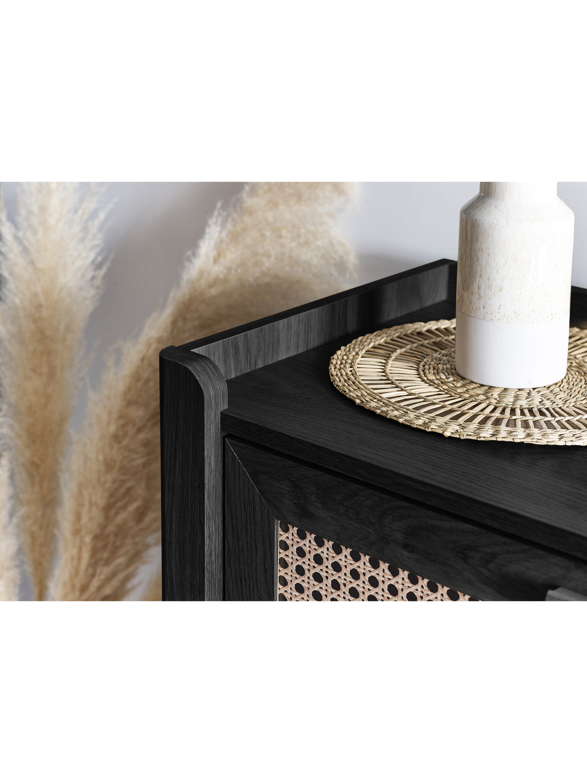 Sydney 3 Drawer Chest - Black Ash