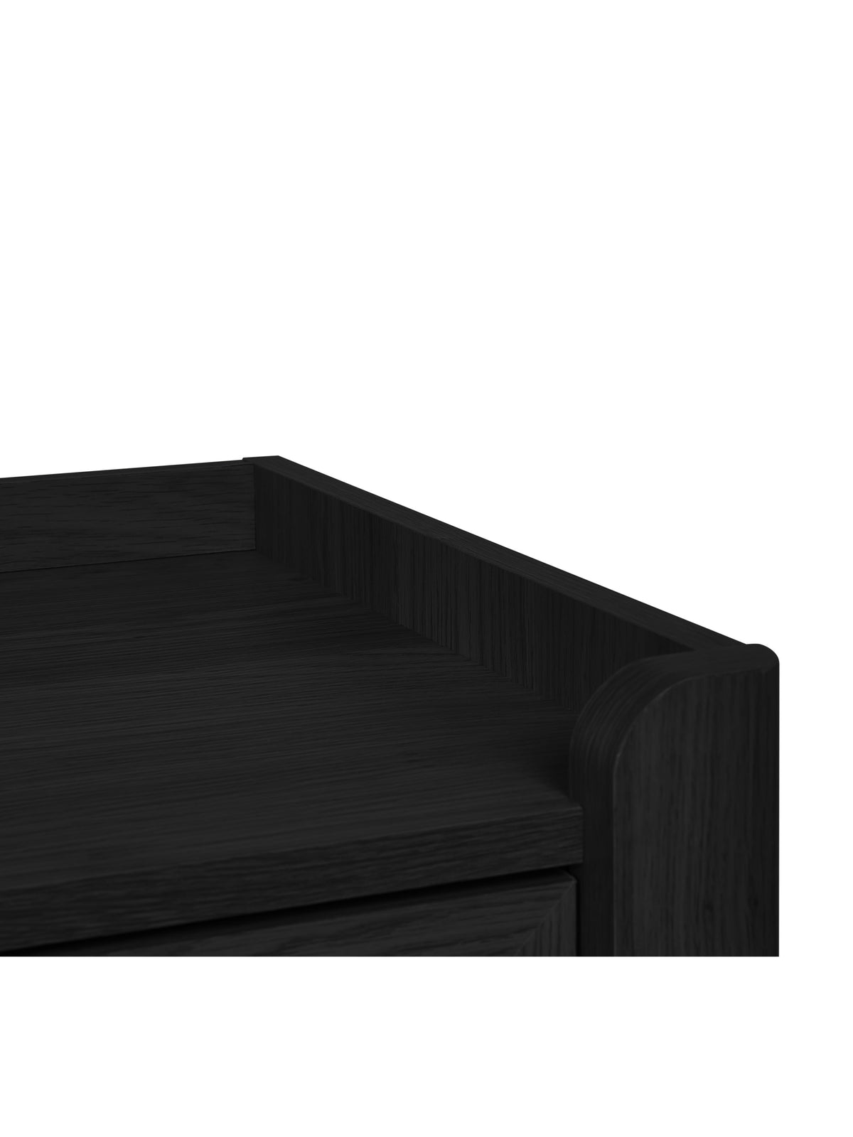 Sydney 6 Drawer Wide Chest - Black Ash