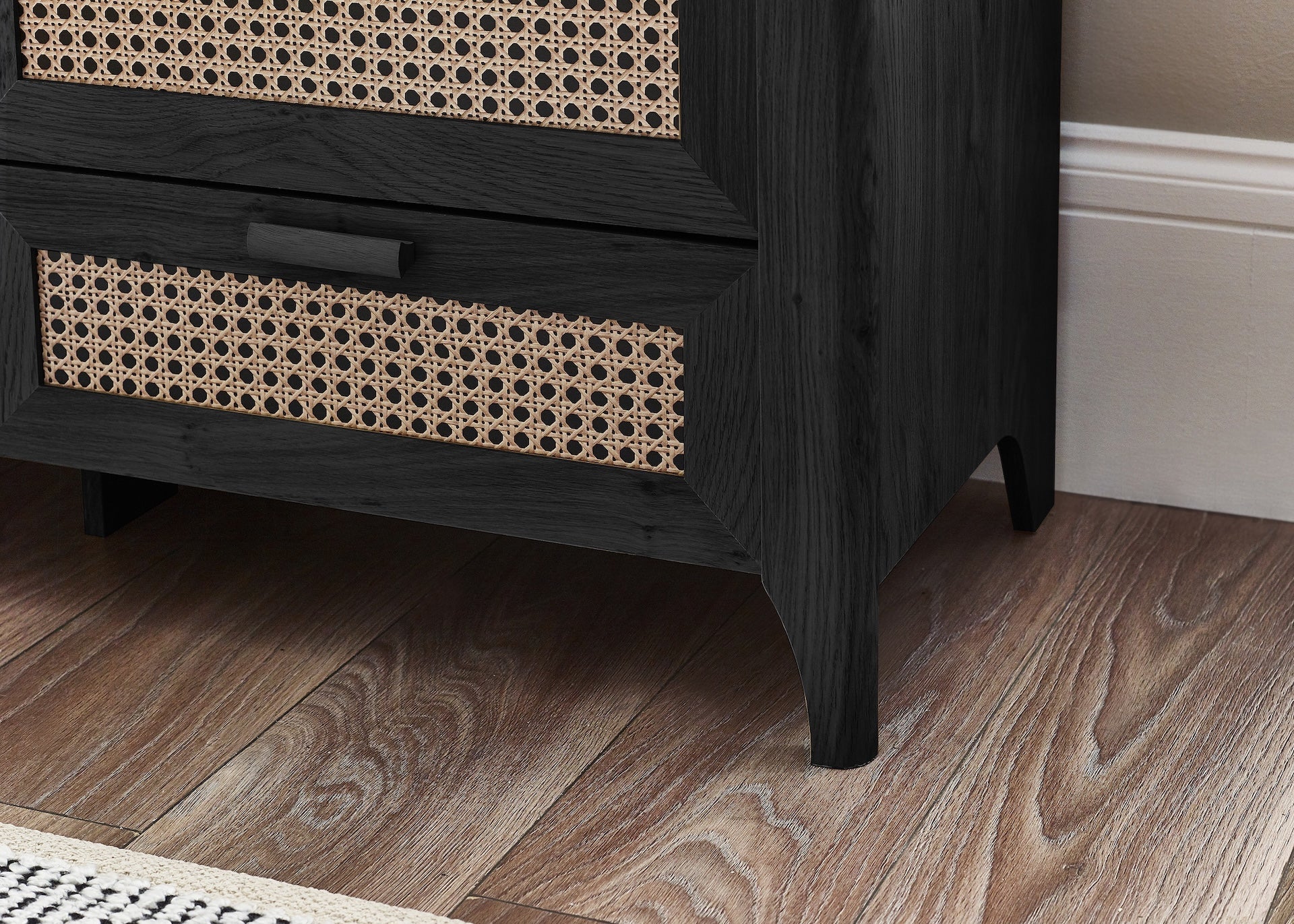 Sydney 6 Drawer Wide Chest - Black Ash – Julian Bowen, view 13