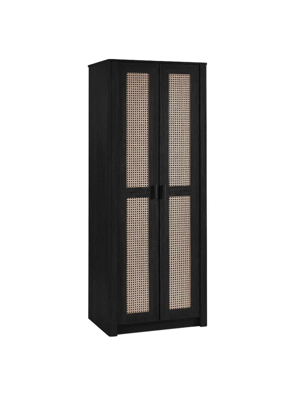 Sydney 2 Door Wardrobe - Black Ash