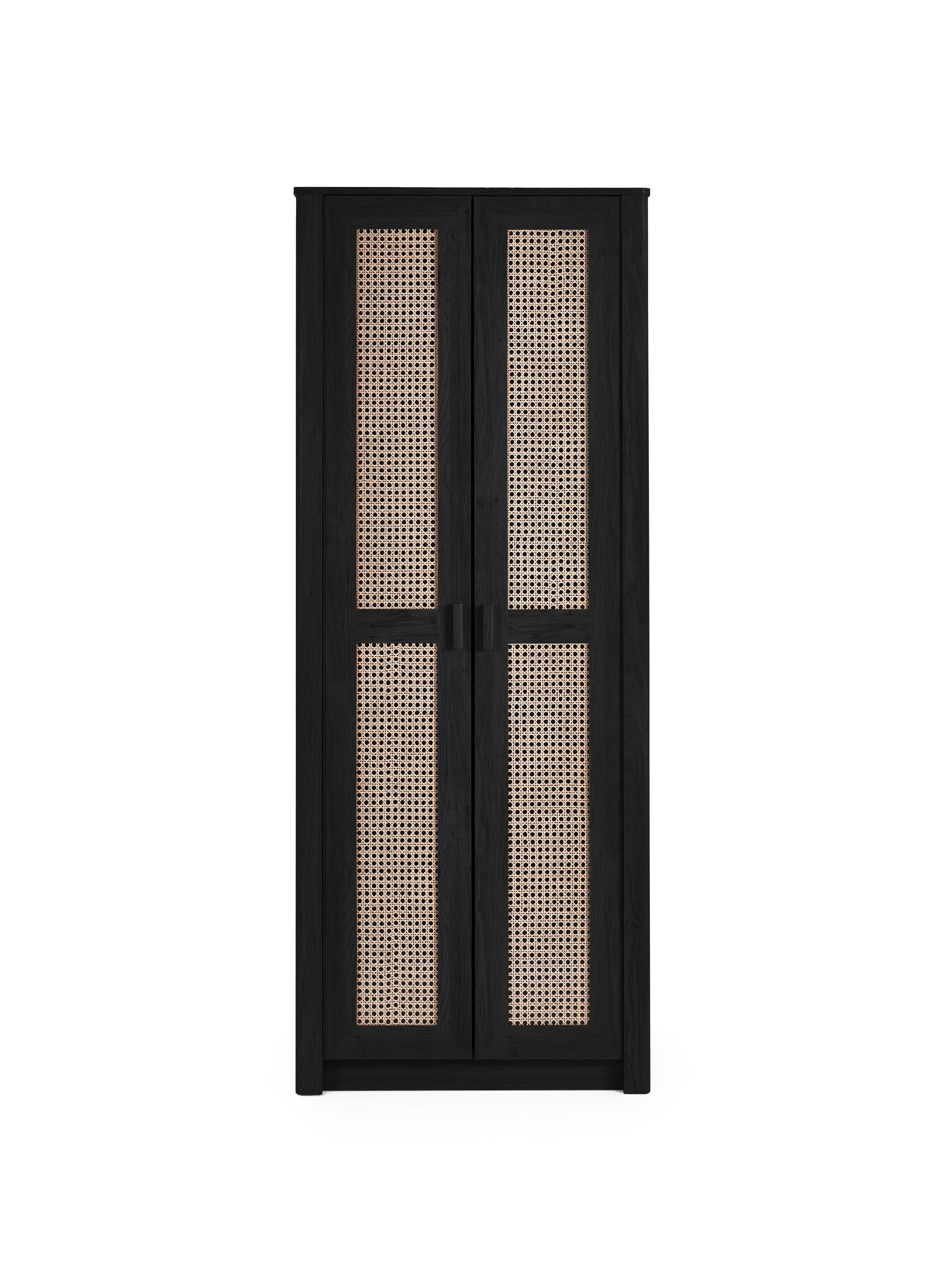 Sydney 2 Door Wardrobe - Black Ash