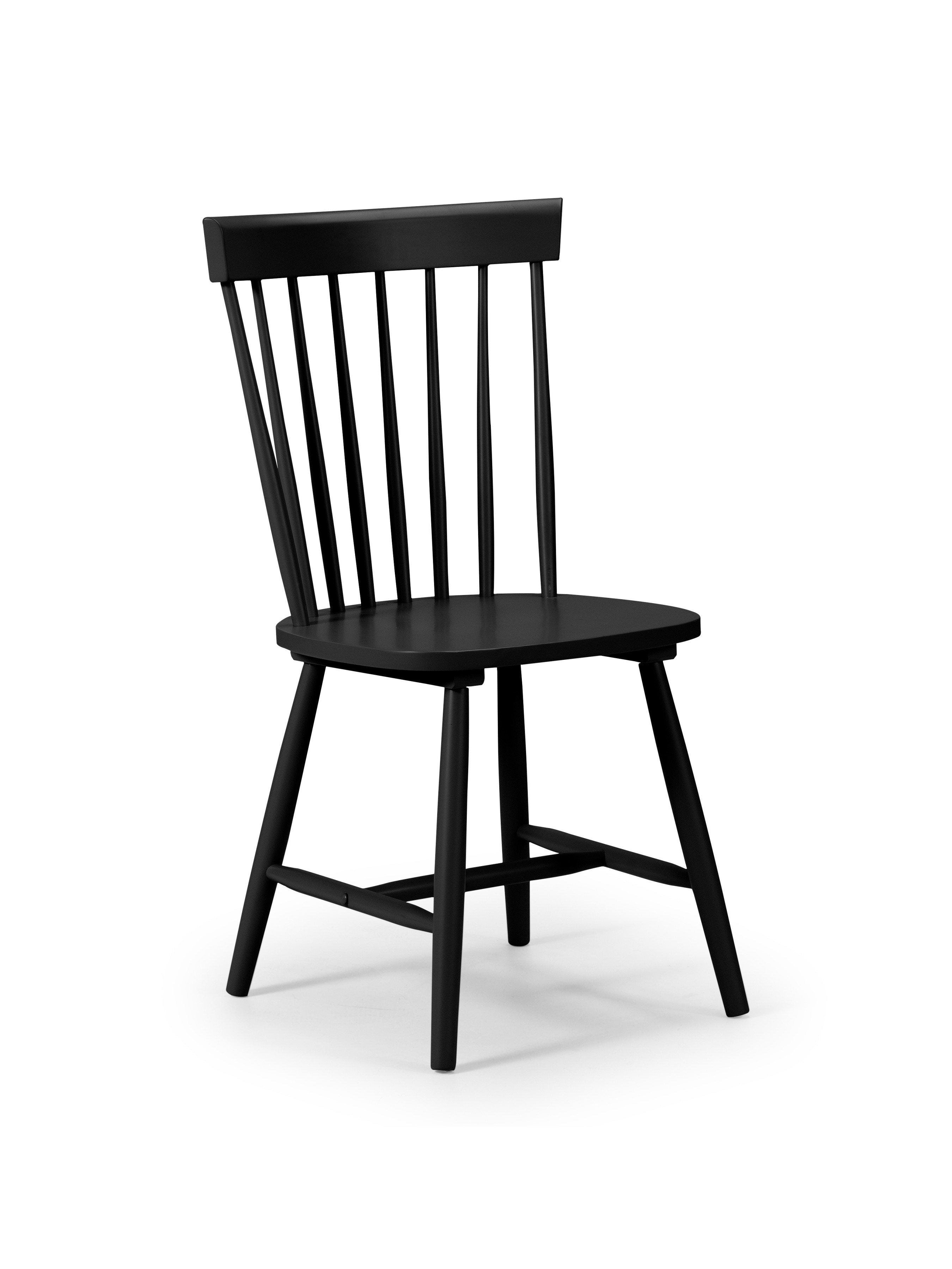Torino Black Chairs (Set Of 4)