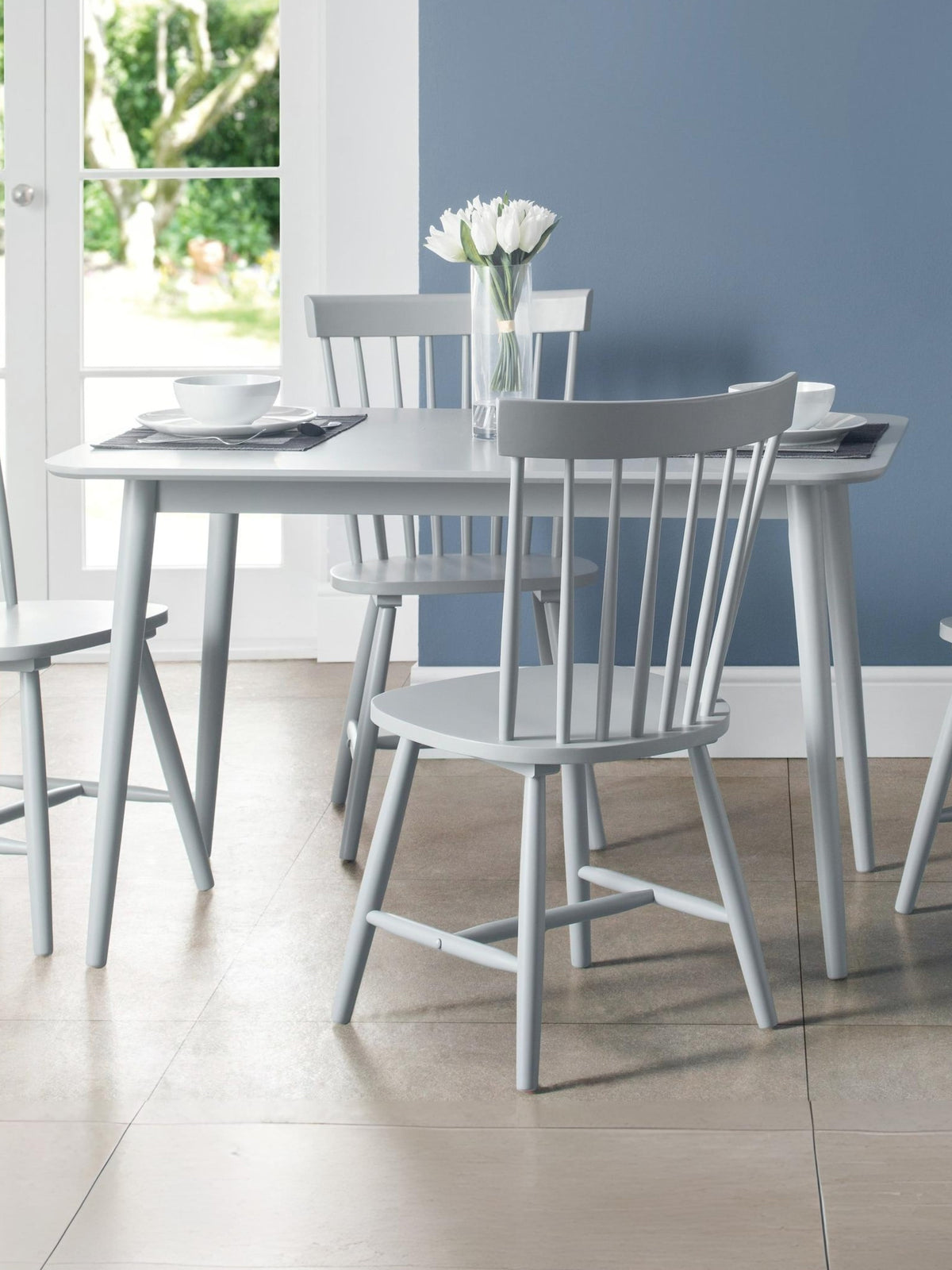 Torino Grey Chairs (Set of 4)