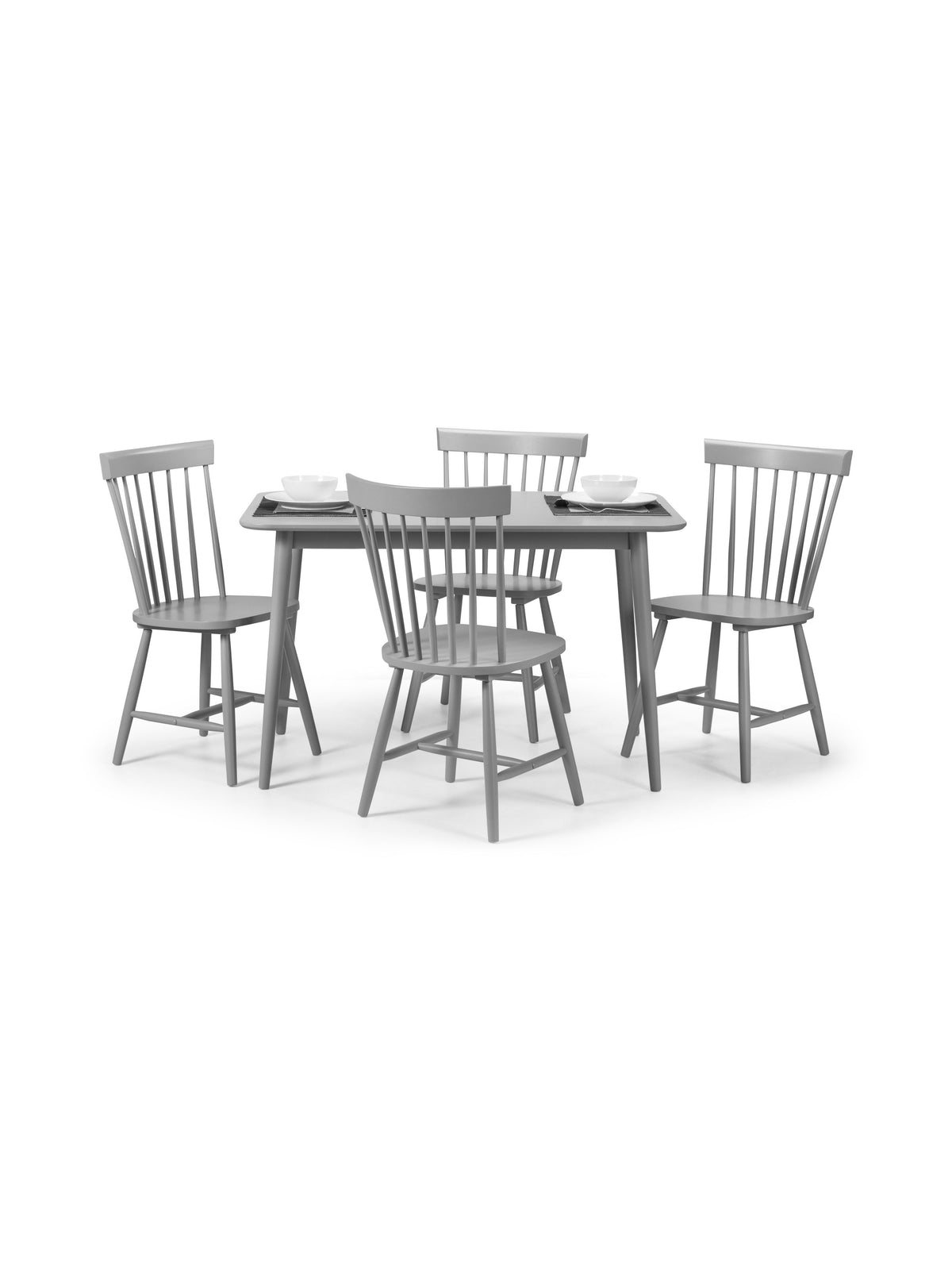 Torino Grey Chairs (Set of 4)