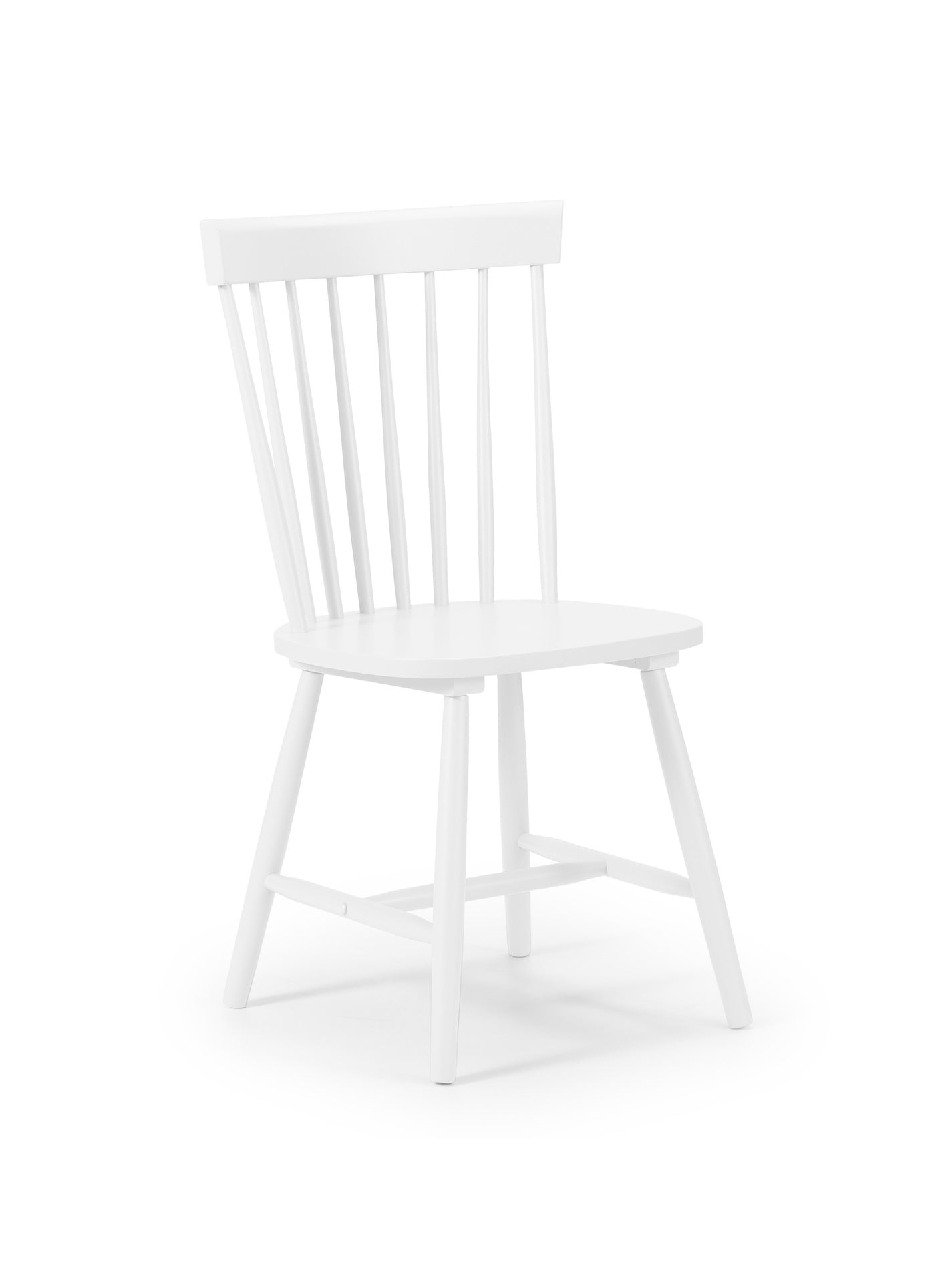 Torino White Chairs (Set Of 4) – Julian Bowen, view 3
