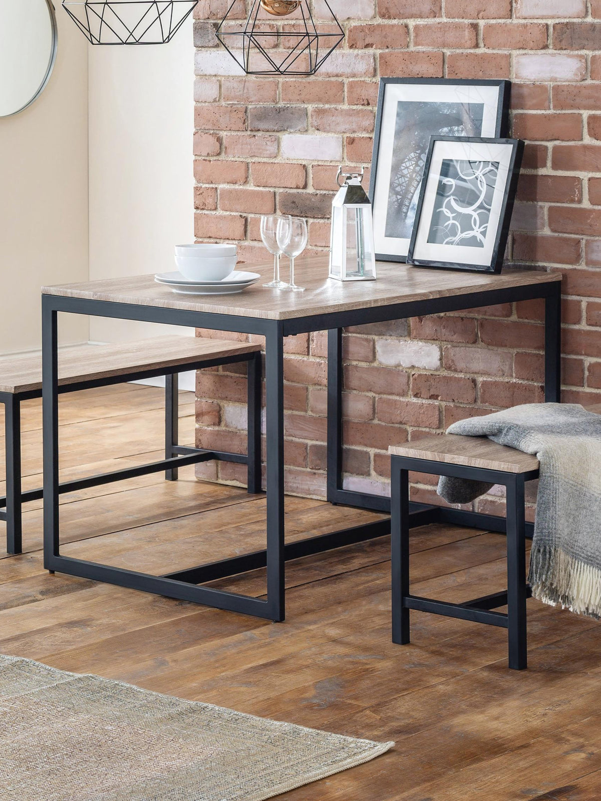 Tribeca Dining Table - Sonoma Oak