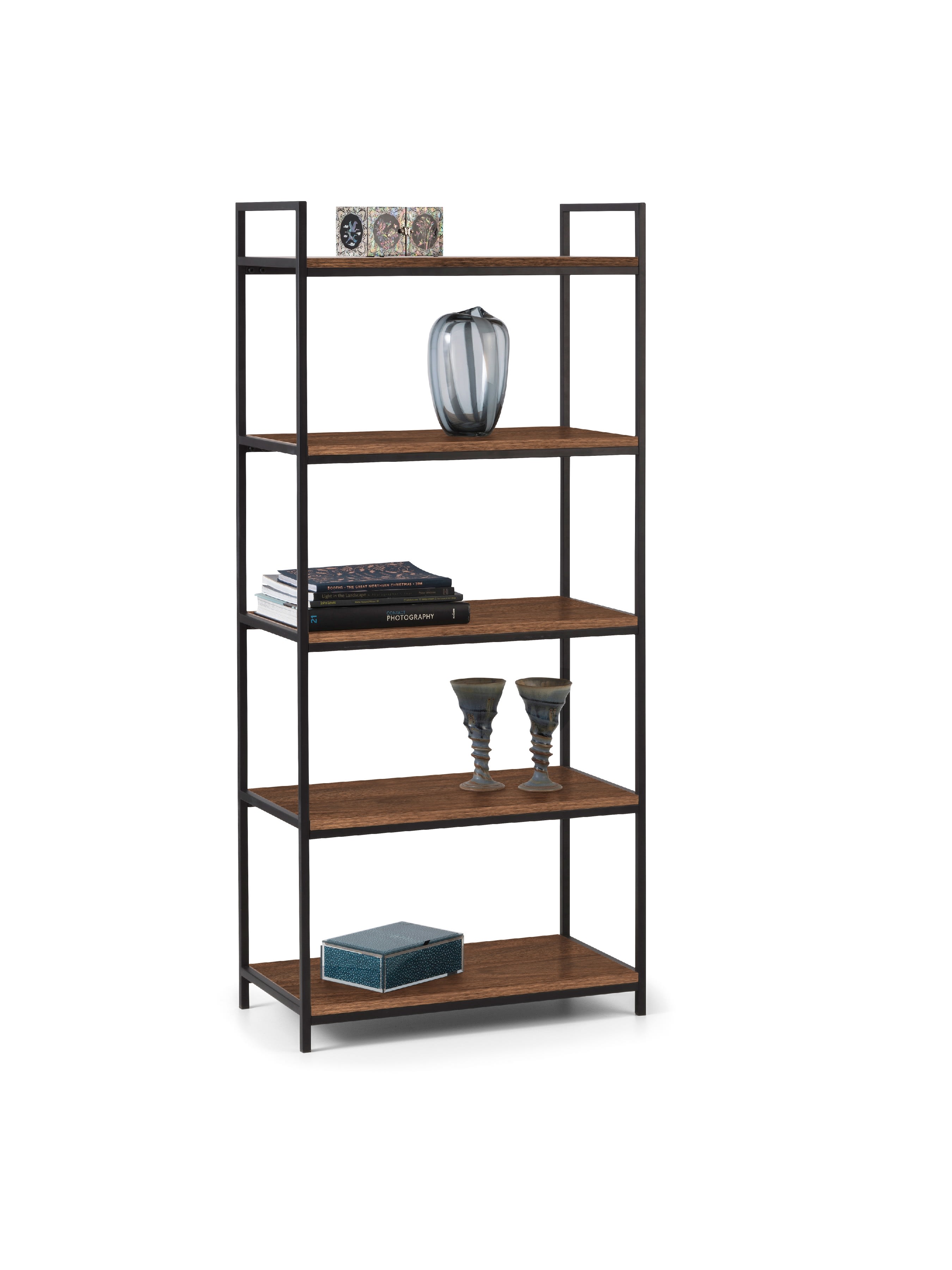 Tribeca Tall Bookcase - Walnut
